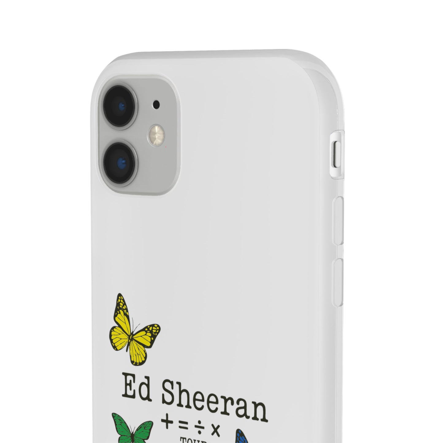 Flexi Case – Ed Sheeran butterfly edition (iPhone X–16 Pro Max)