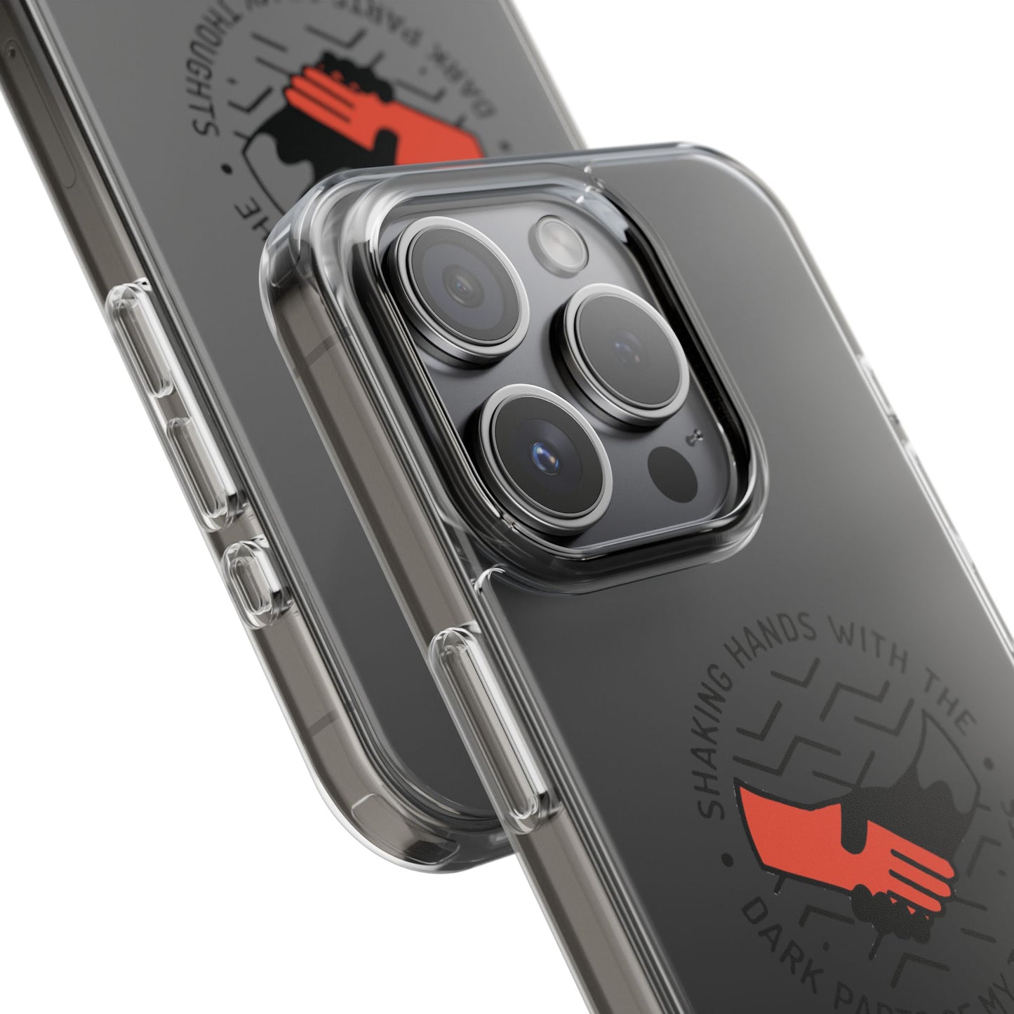 Dark Grip Clear Case