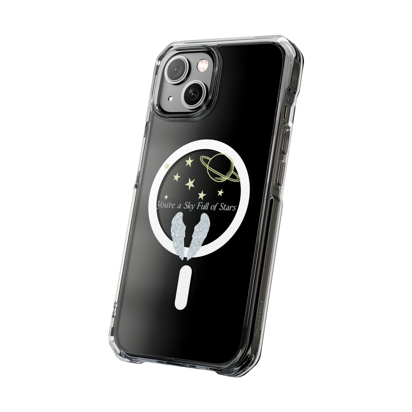 Starry Sky Wings Magnetic Clear Impact case