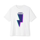 Layered Bolt Vibe Unisex Oversized Boxy tee