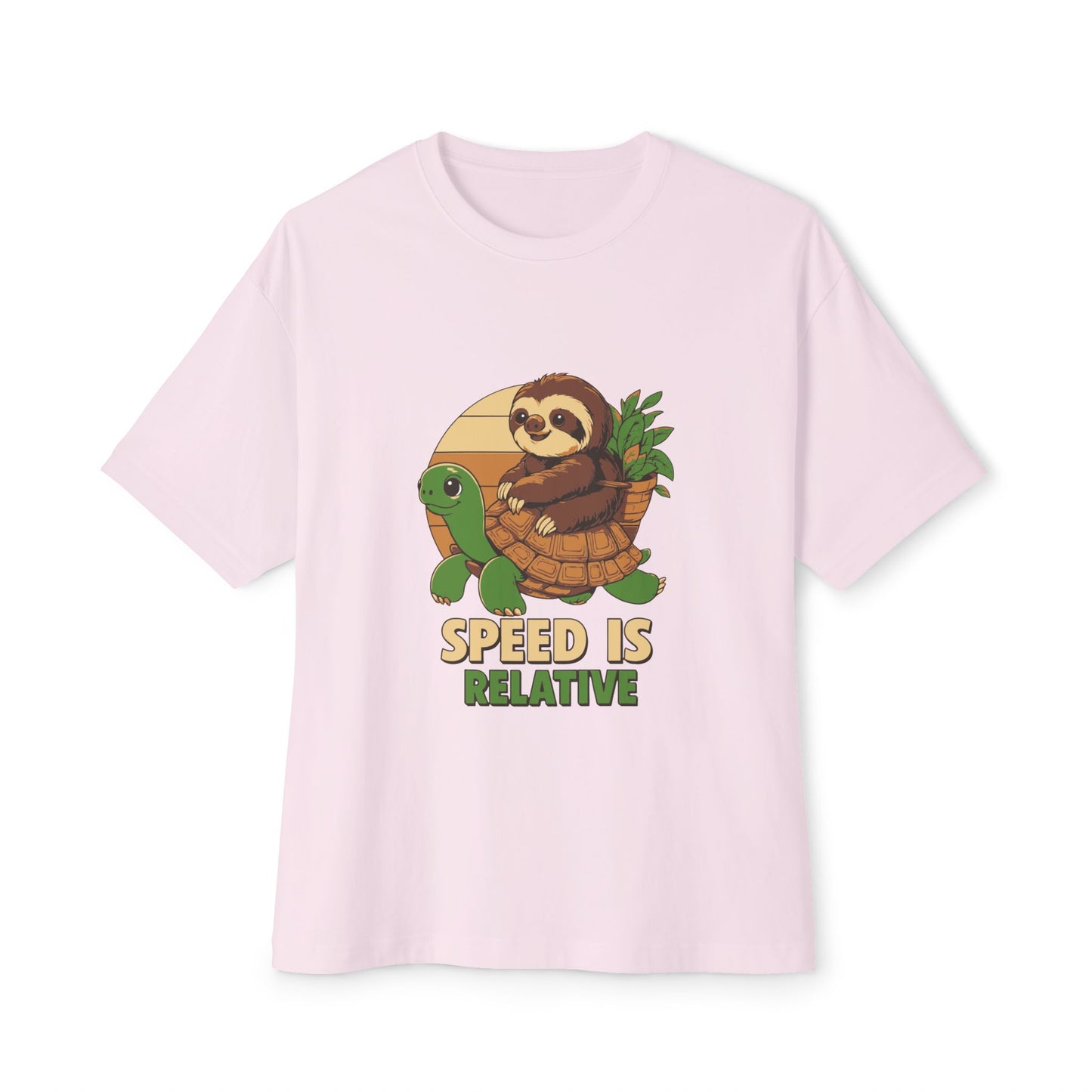 Oversized boxy Tee – Snazzy Speed Edition