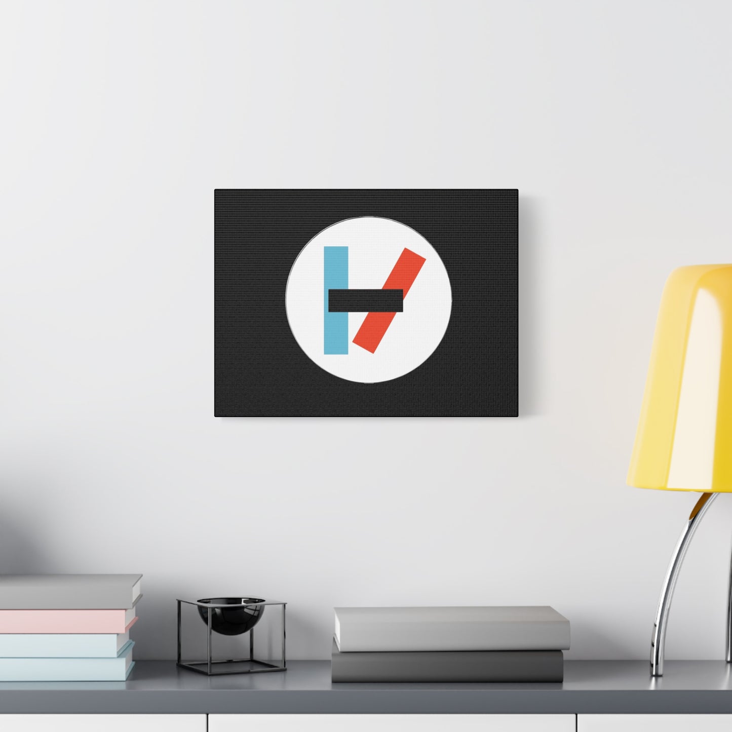Circle Flame Matte Canvas