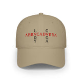 ABRVCADVRA Gothic Snapback Baseball Cap