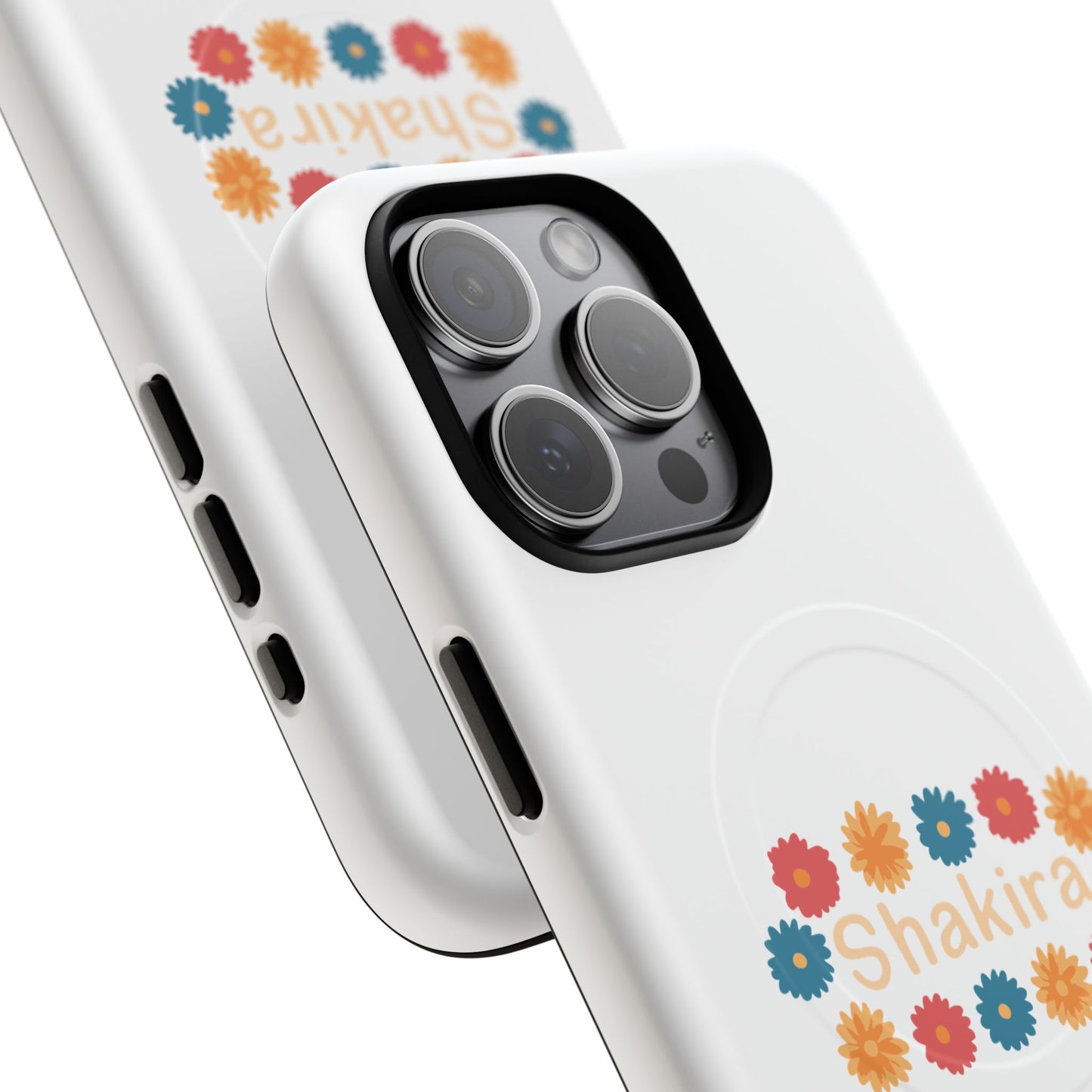 Retro Floral Groove Tough Magnetic case