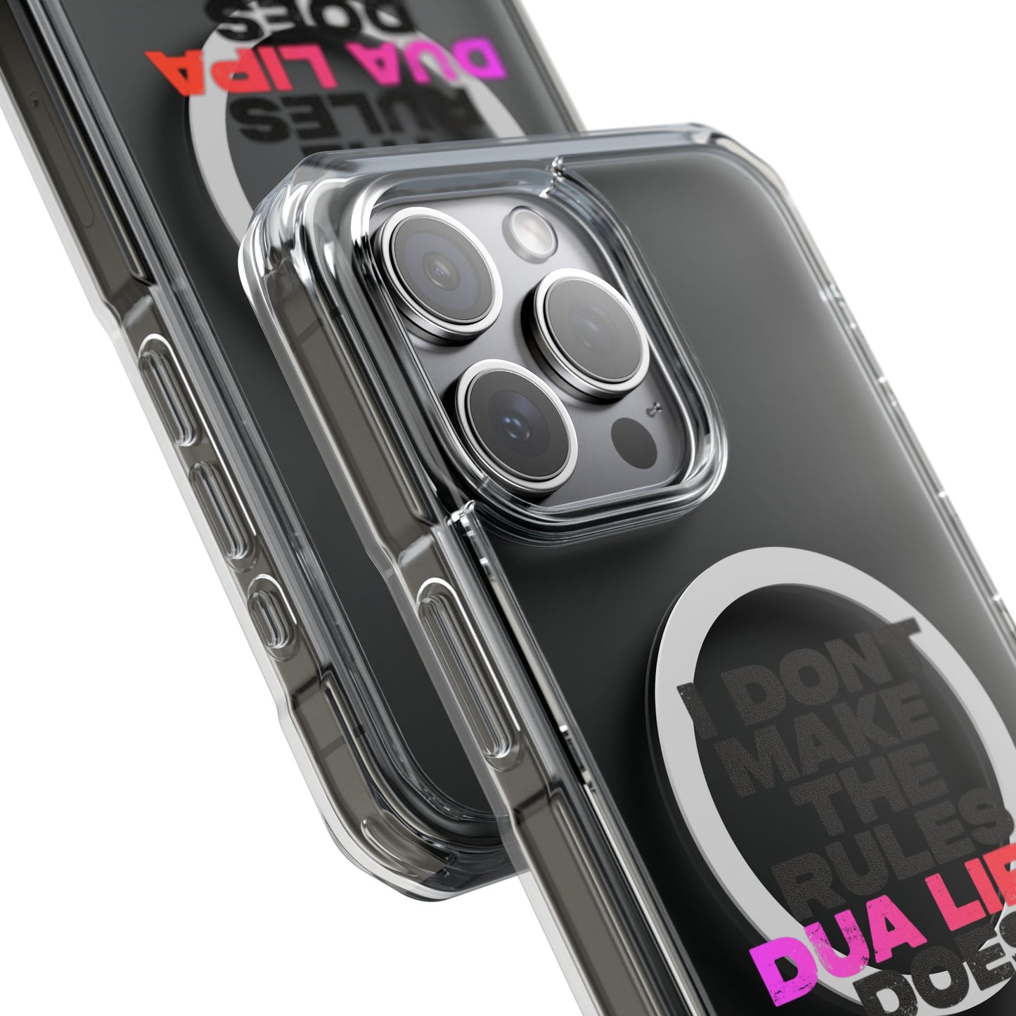 Retro Fade Letter Magnetic Clear Impact case