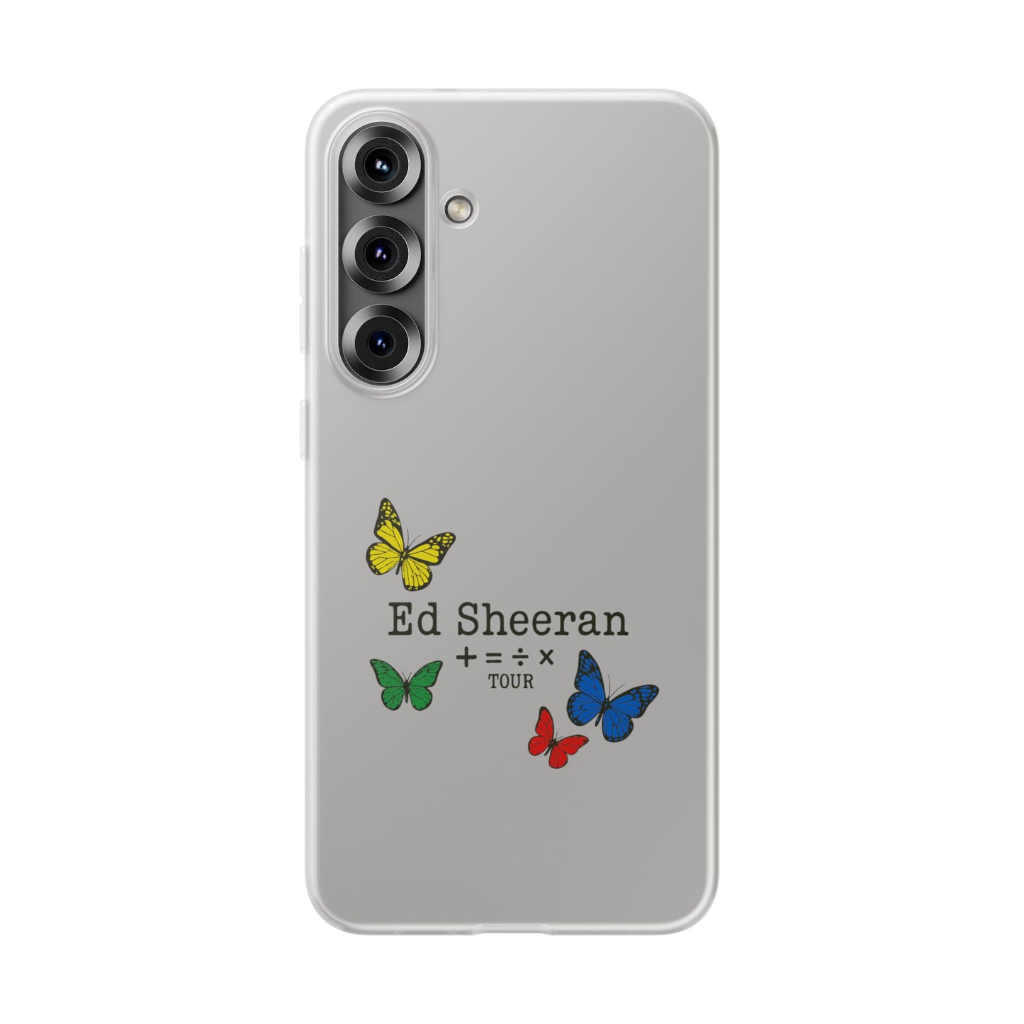 Ed Sheeran Butterfly Flexi Case | Samsung S10–S25