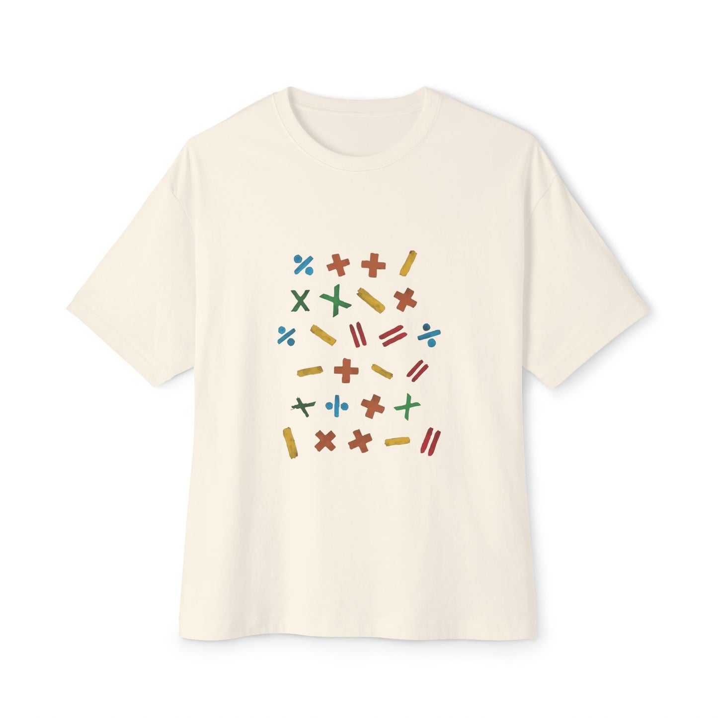 Minimalist Paw Print Oversized Boxy Tee