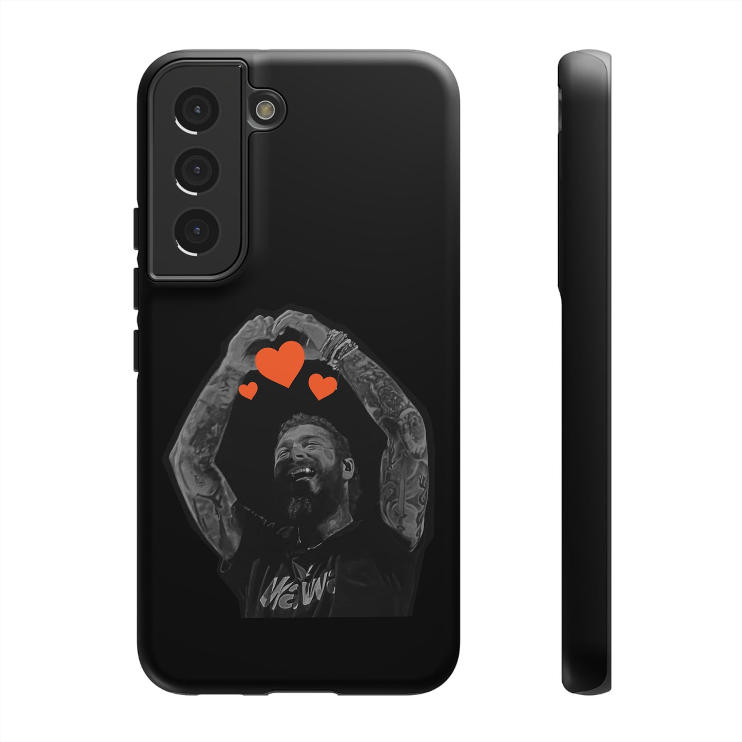 Tough Samsung Case (S20–S25) – Post Malone Heartfelt Wishes