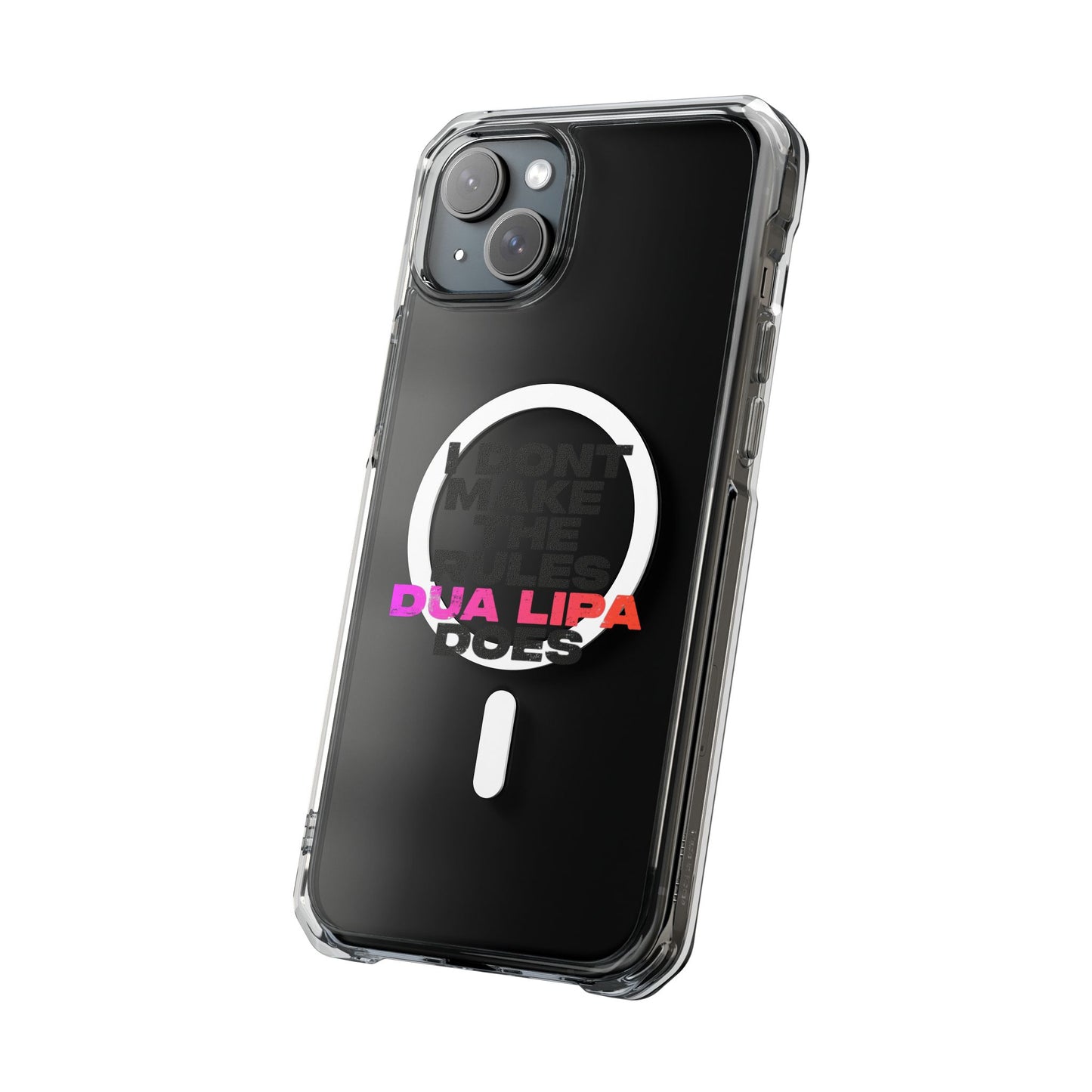 Retro Fade Letter Magnetic Clear Impact case