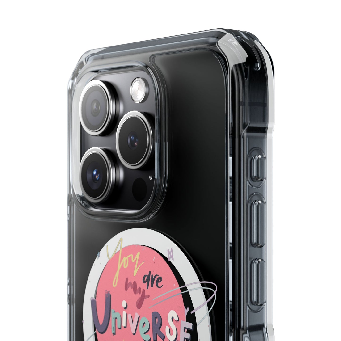 Pastel Planet & Universe Magnetic Clear Impact case