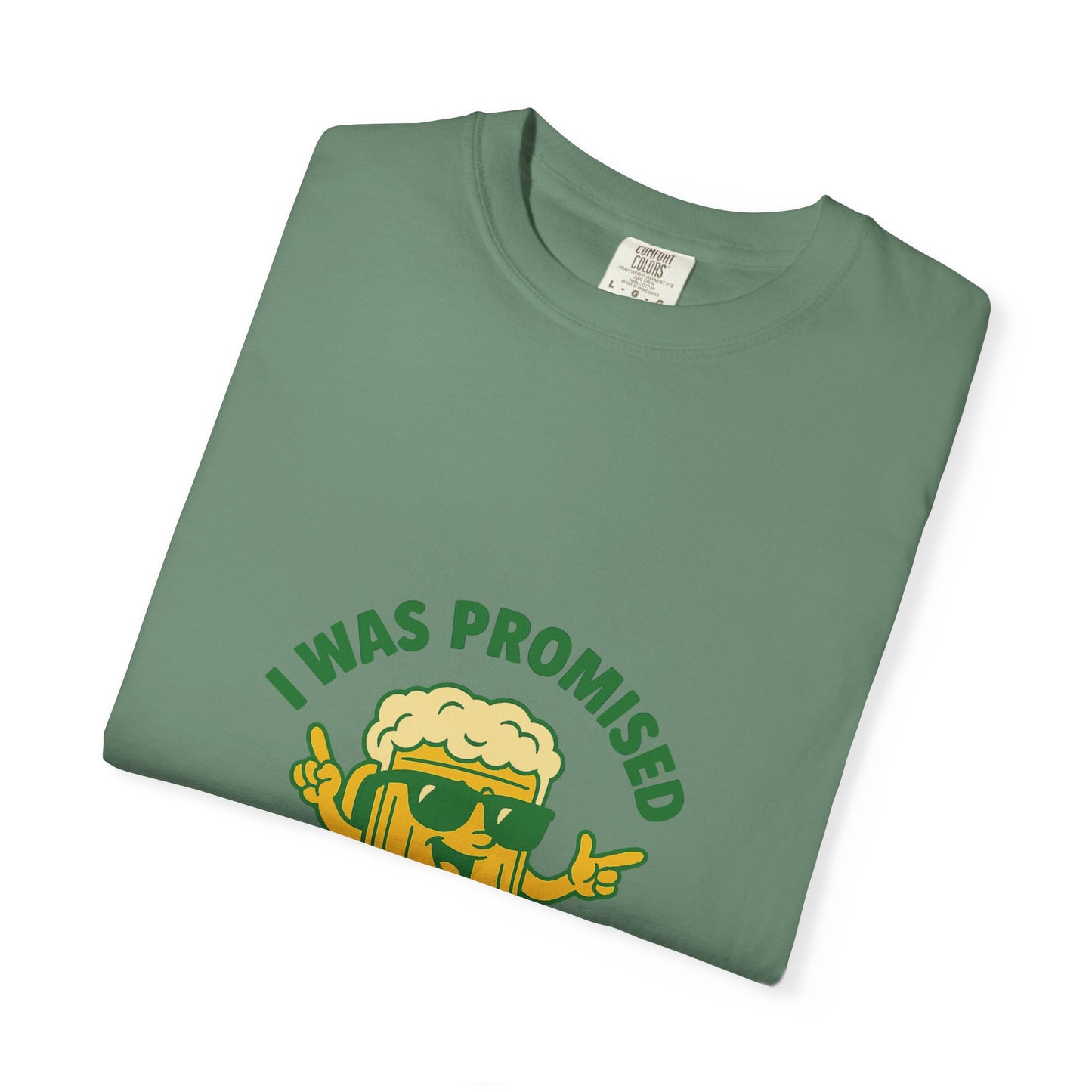 Unisex Garment-Dyed T-shirt – Snazzy Free Beer Edition