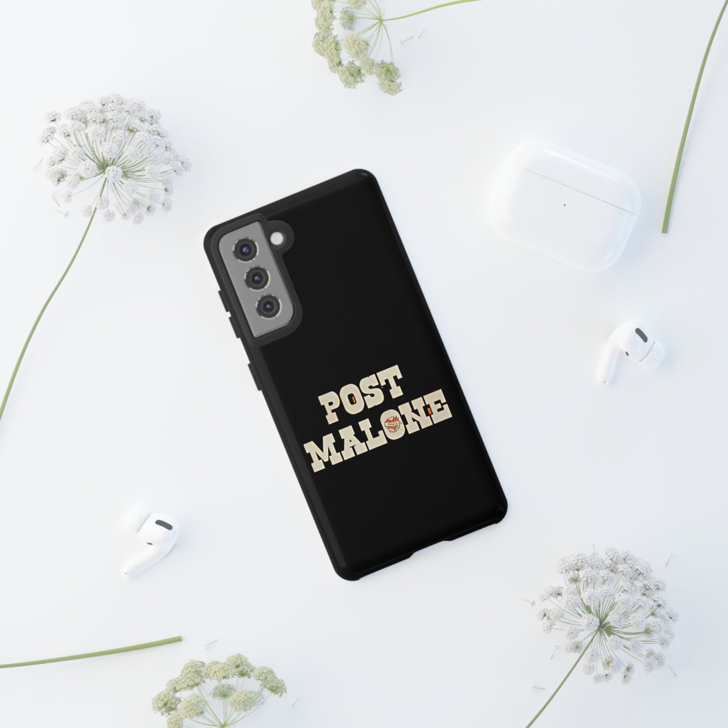 Tough Samsung Case (S20–S25) – Post Malone Bold Design