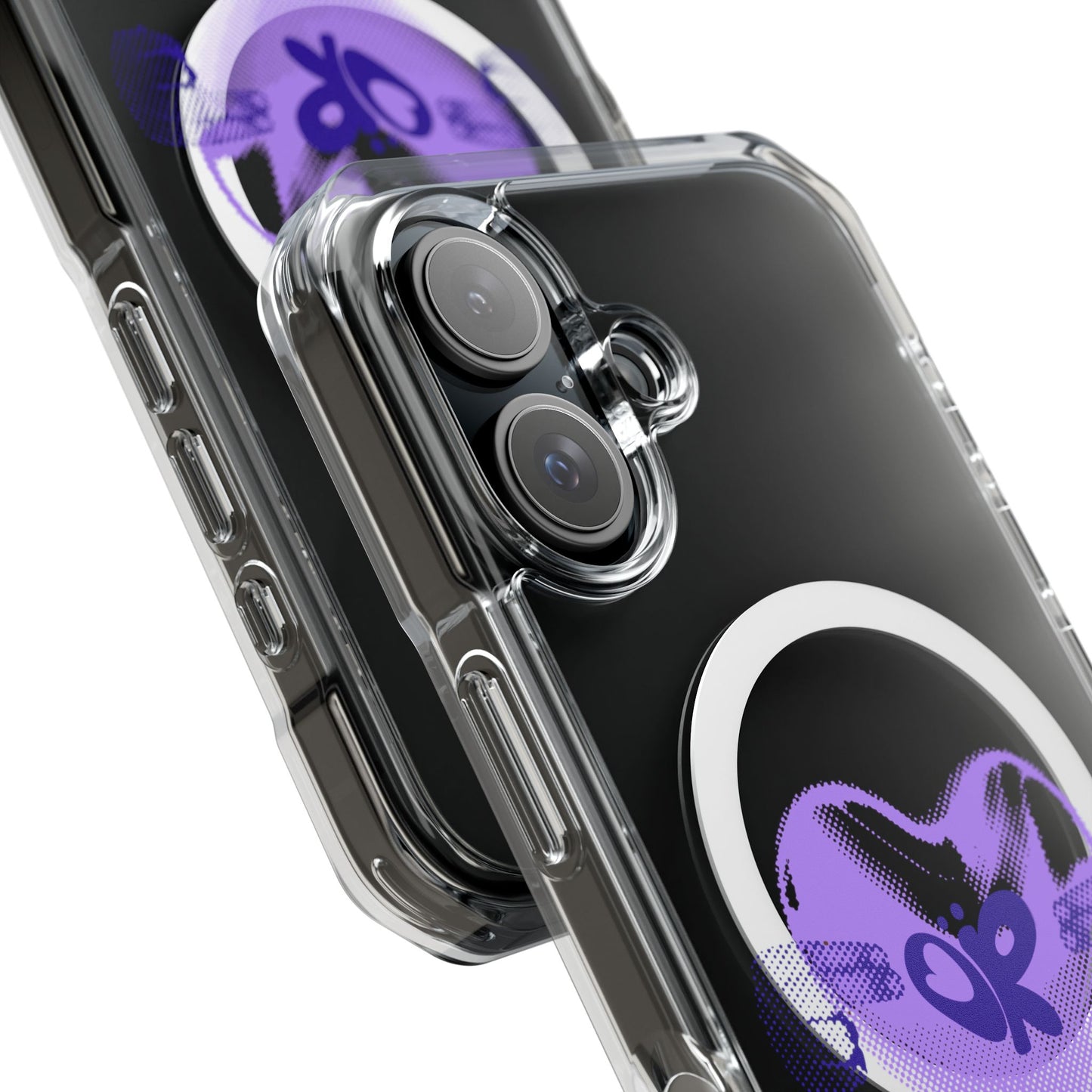 Heart Balloon OR Pop Art Magnetic Clear Impact Case