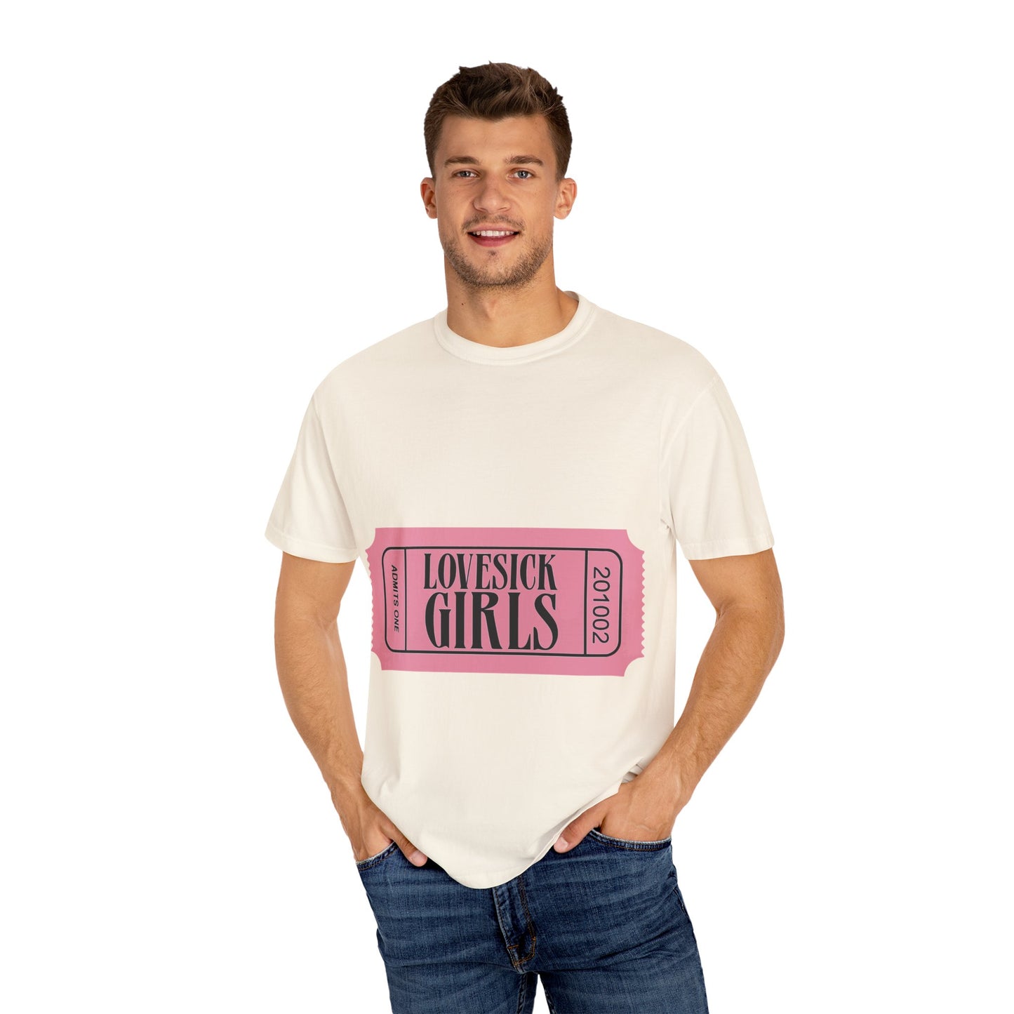 Lovesick Girls Ticket – Dyed T-shirt