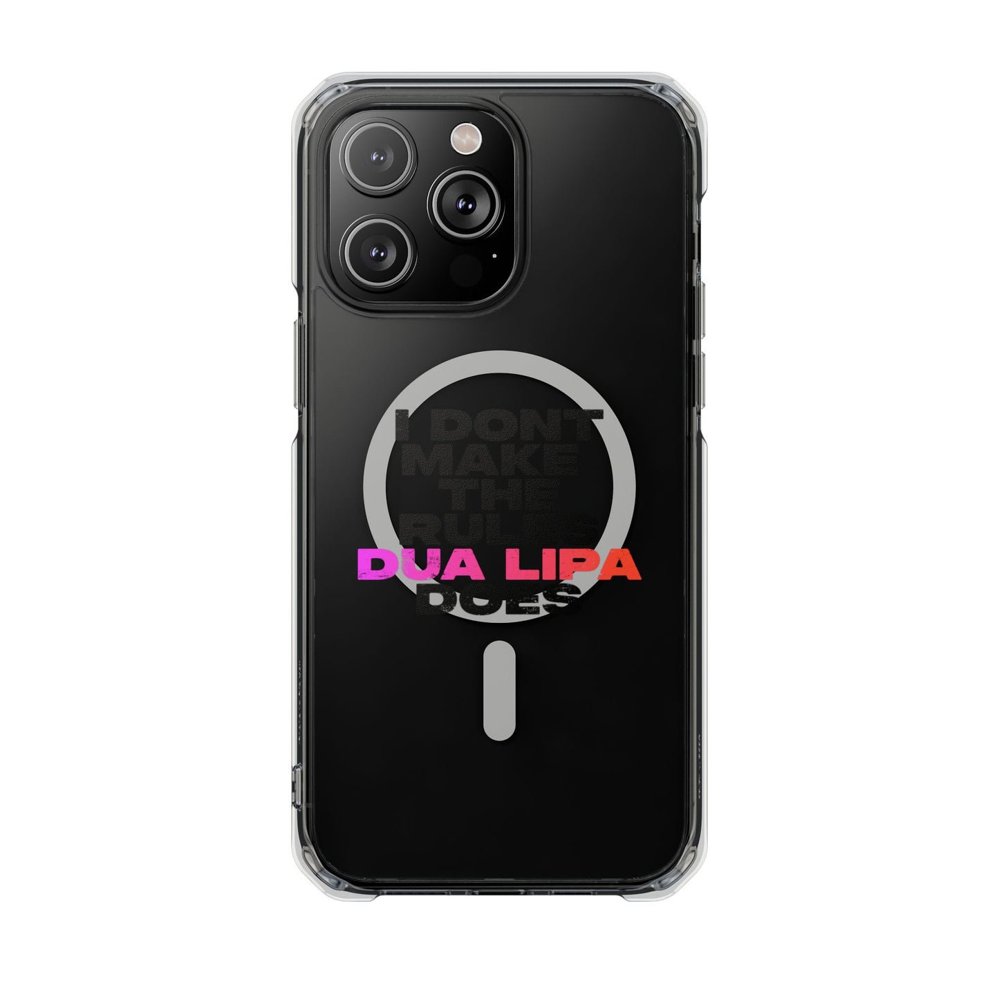 Retro Fade Letter Magnetic Clear Impact case