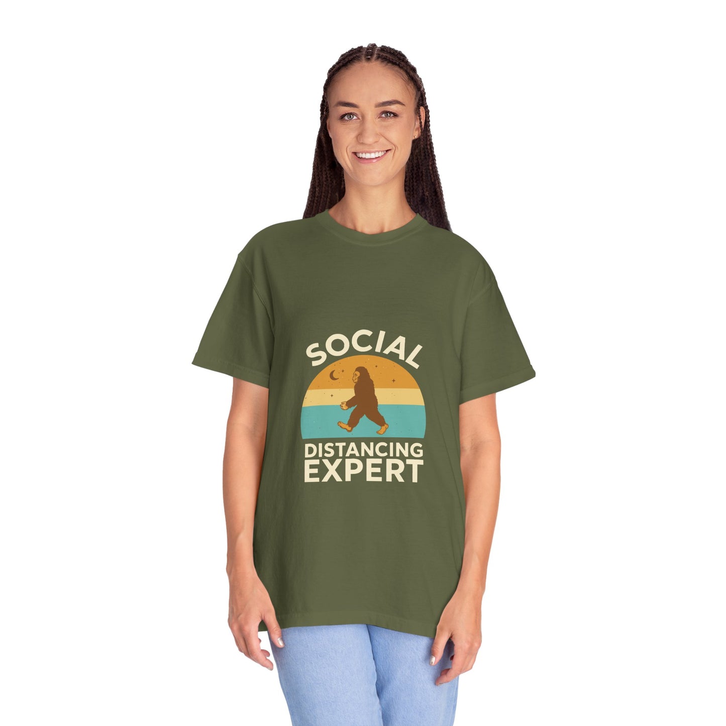Dyed T-shirt – Snazzy Social Distance Edition