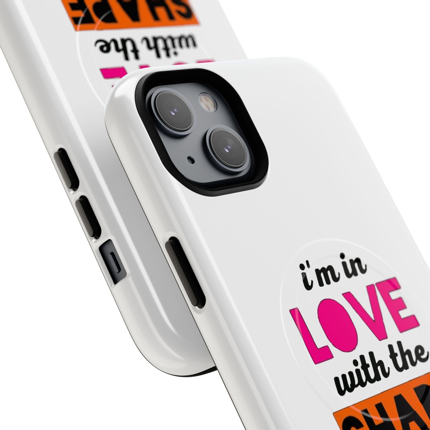 Orange Divide Symbol Tough Magnetic case