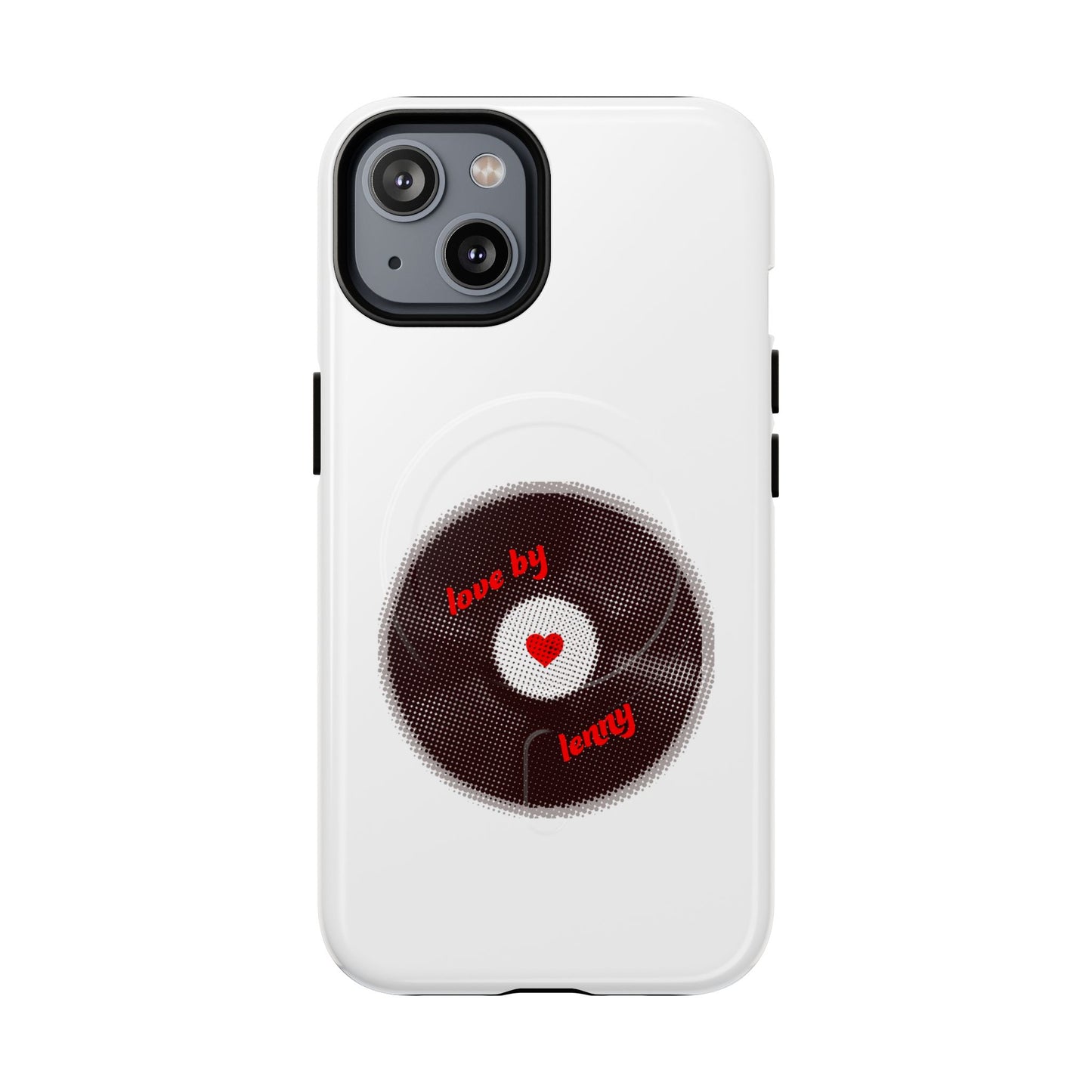 Vinyl Love Spin Tough Magnetic case