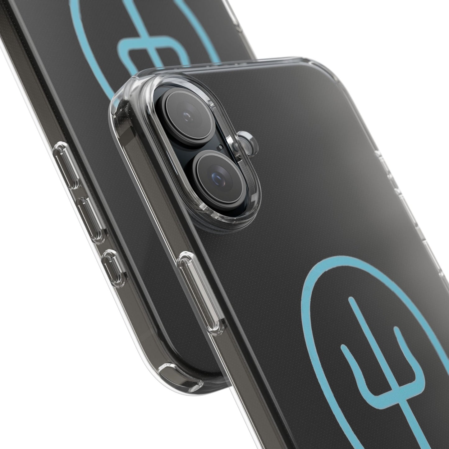 Split Mark Clear Case