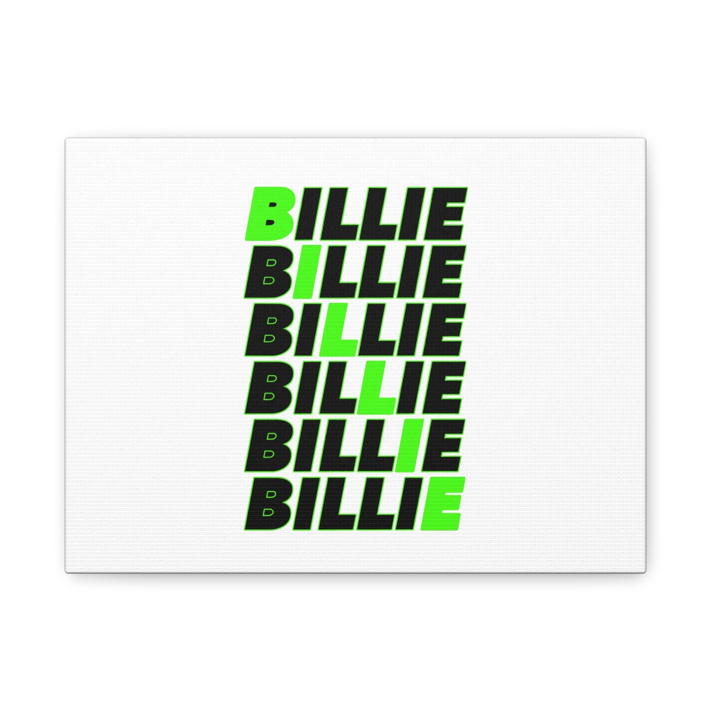 Minimal Block Statement Matte Canvas