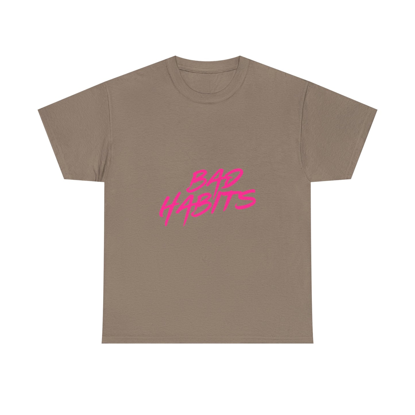 Sun and Waves Minimalist Unisex Heavy Cotton Tee