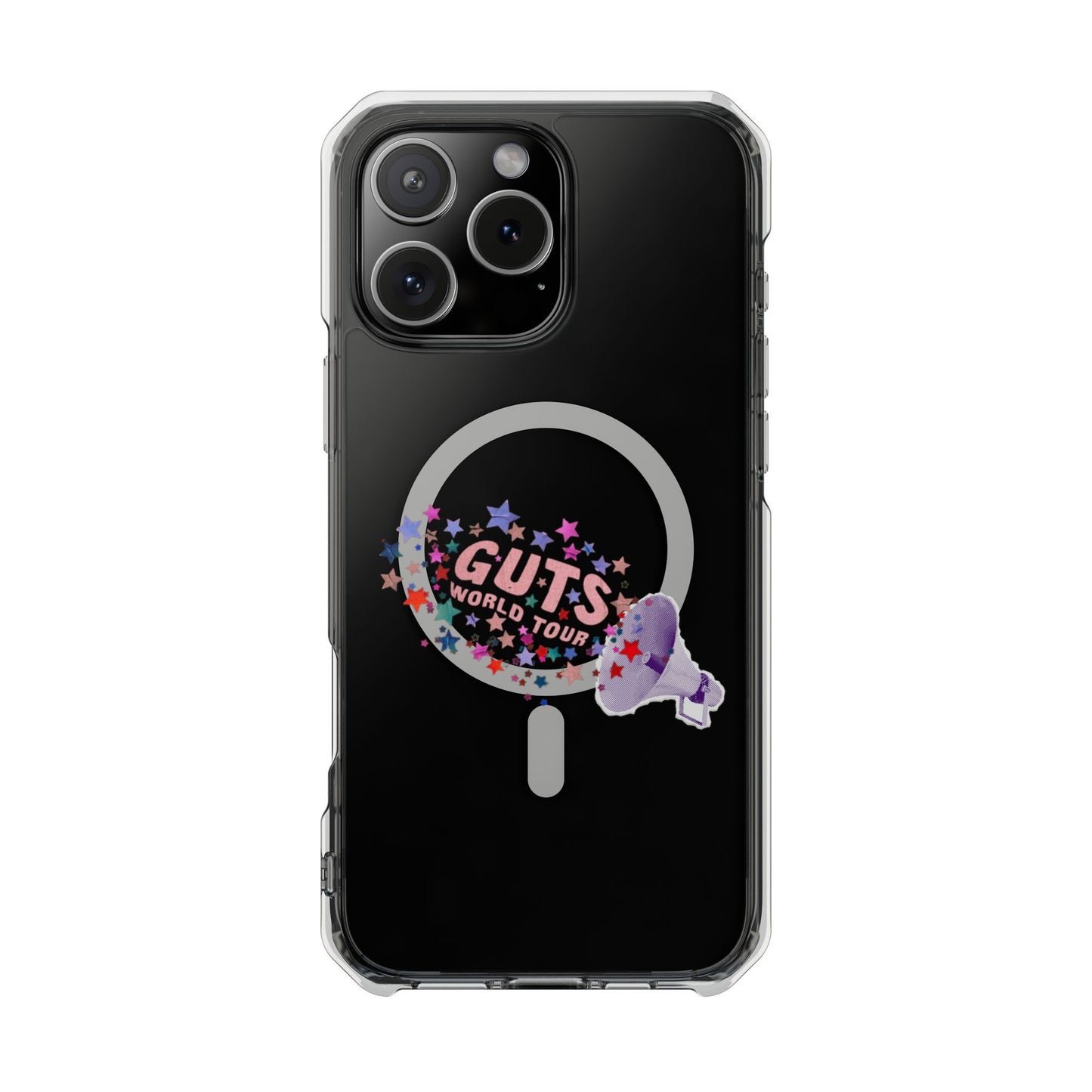 Guts World Tour Megaphone Magnetic Clear Impact Case