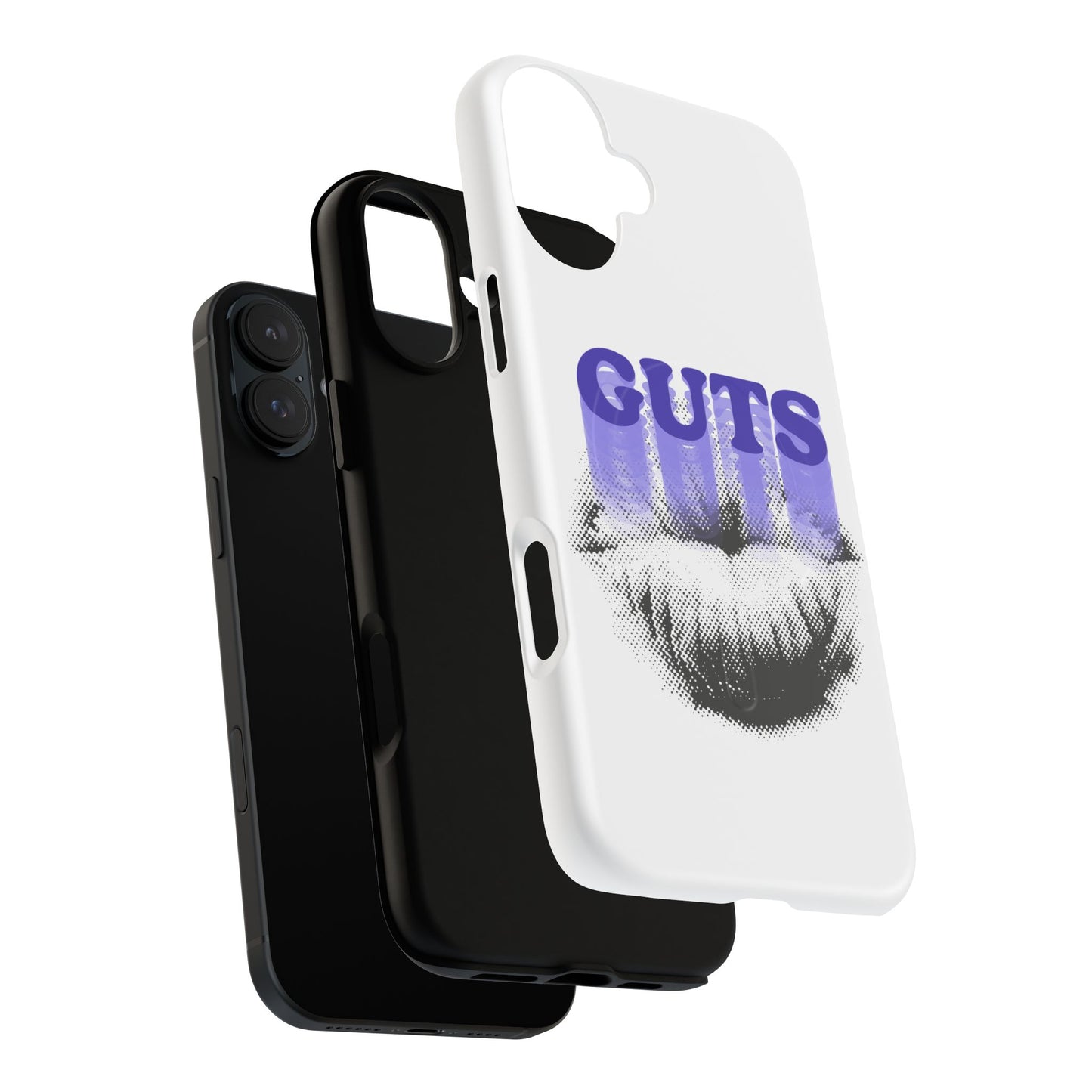 Guts Drip Effect Halftone Tough Magnetic phone case