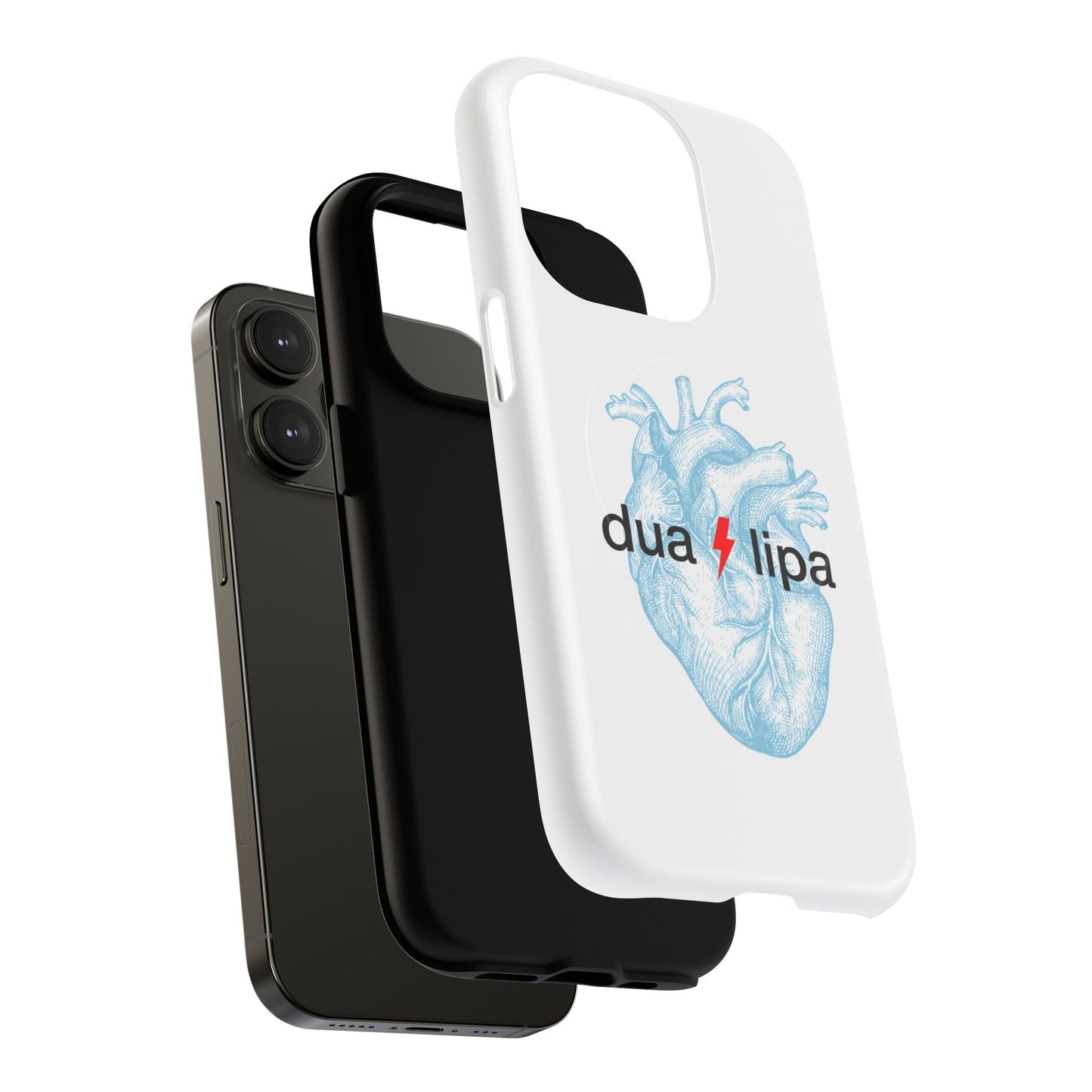 Electro Heart Illustration Tough Magnetic Case