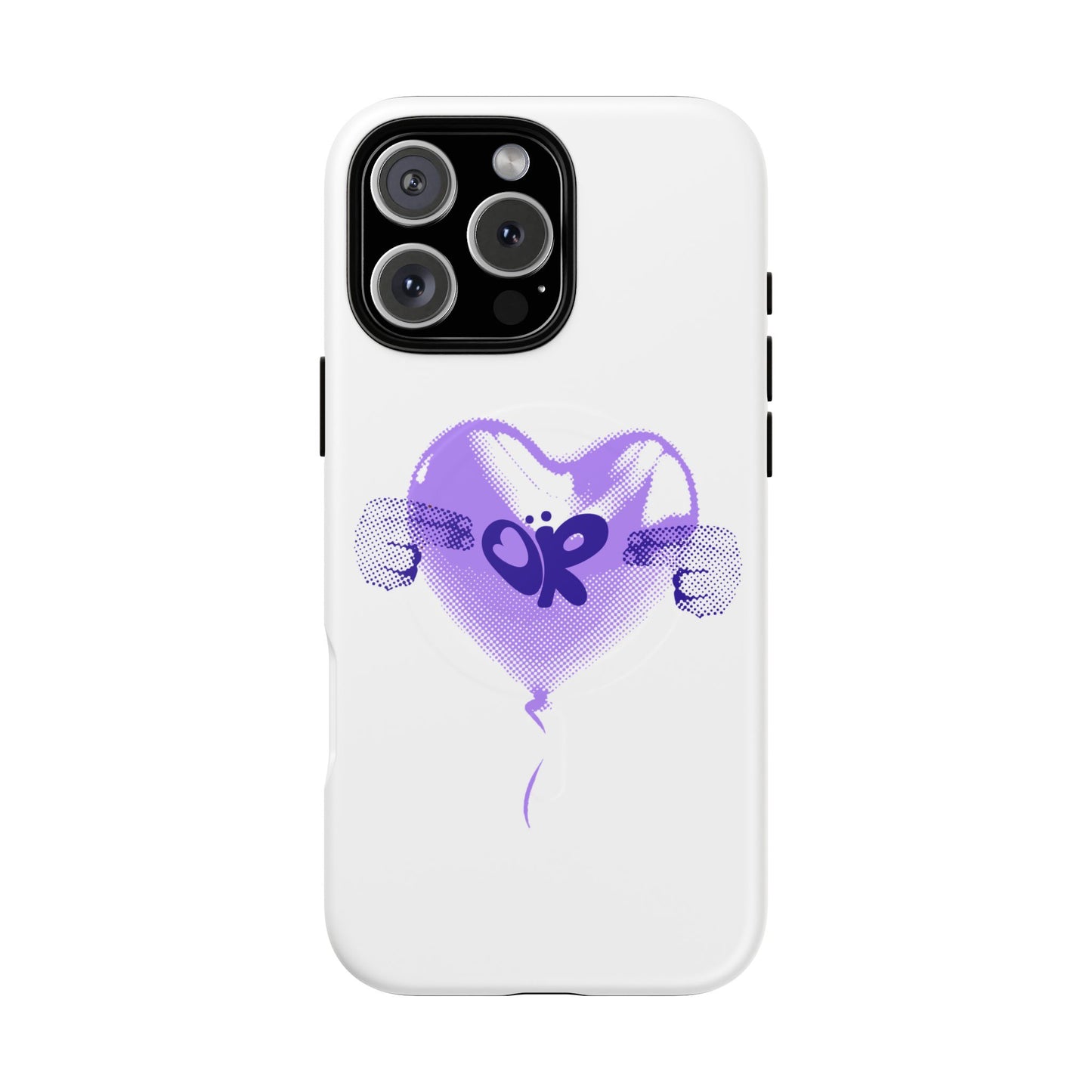 Heart Balloon OR Pop Art Tough Magnetic phone case
