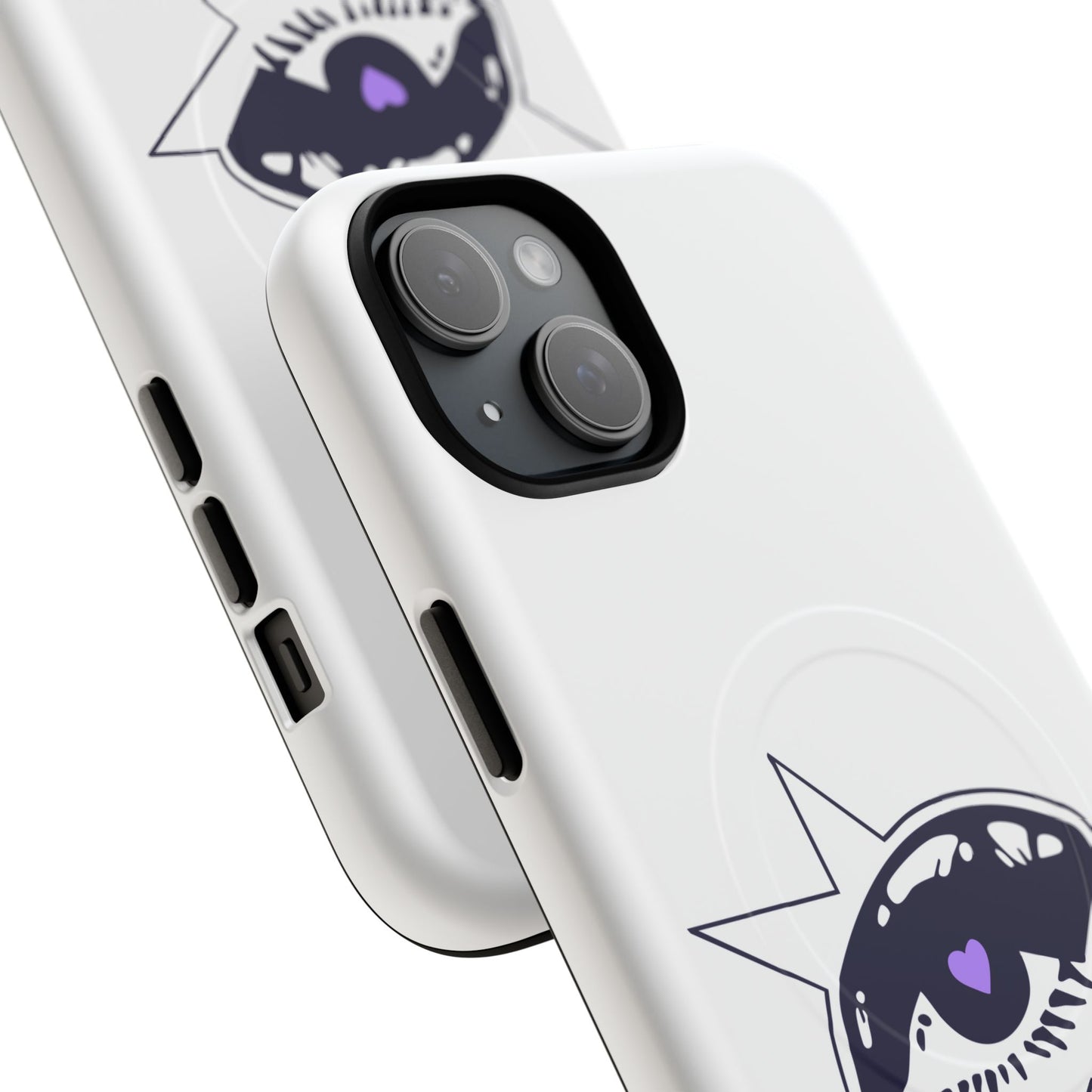 Purple Starry Eye Tough Magnetic phone case
