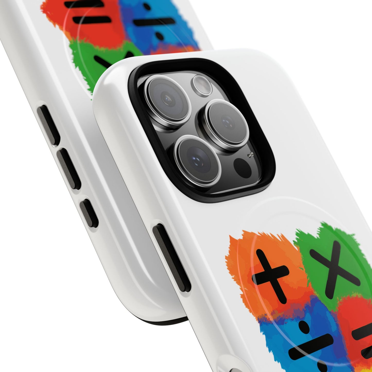 Orange Equals Symbol Tough Magnetic case