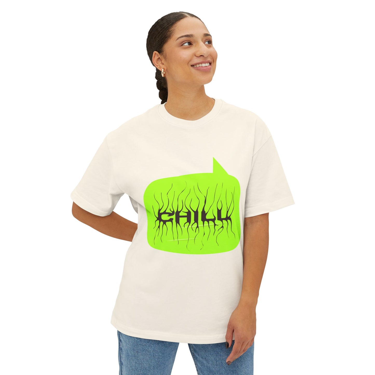 Chill Vibe Roots Unisex Oversized Boxy tee