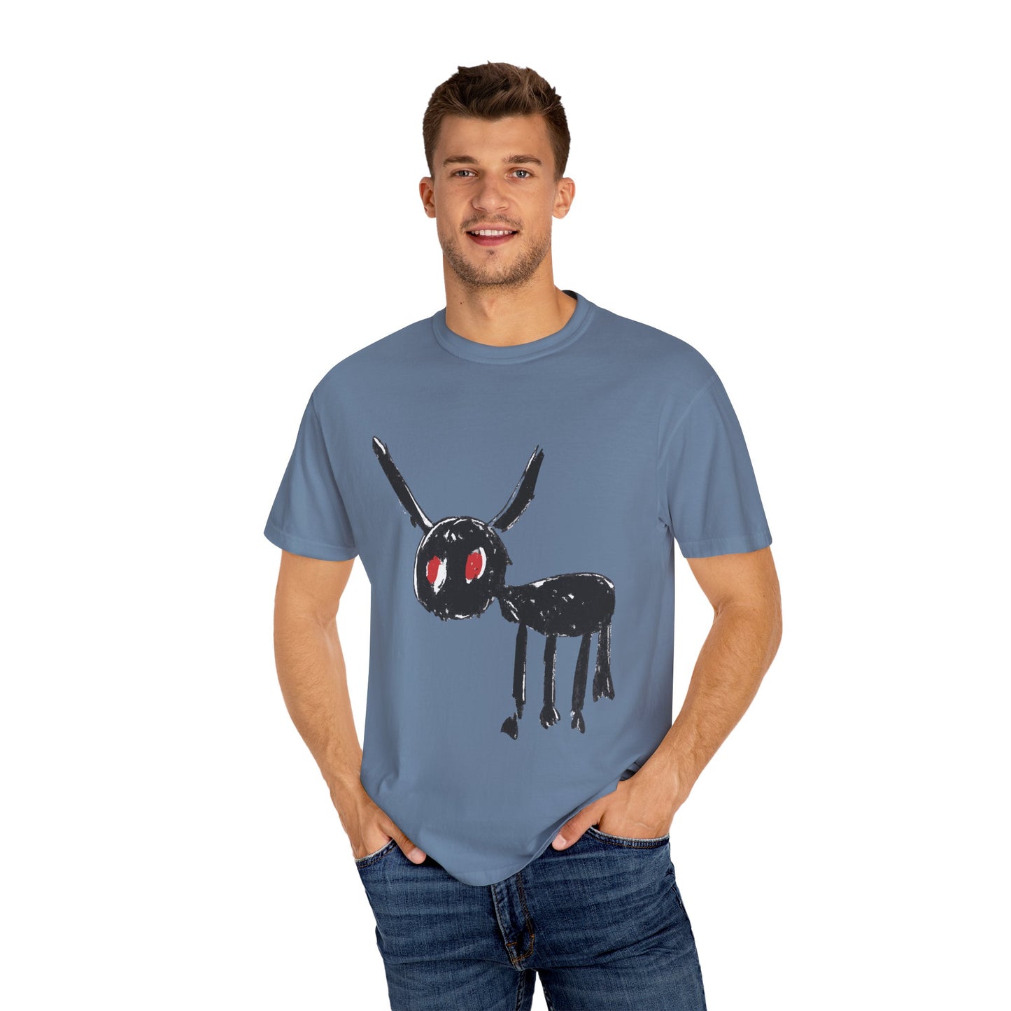 Demon Sketch Dyed Tshirt