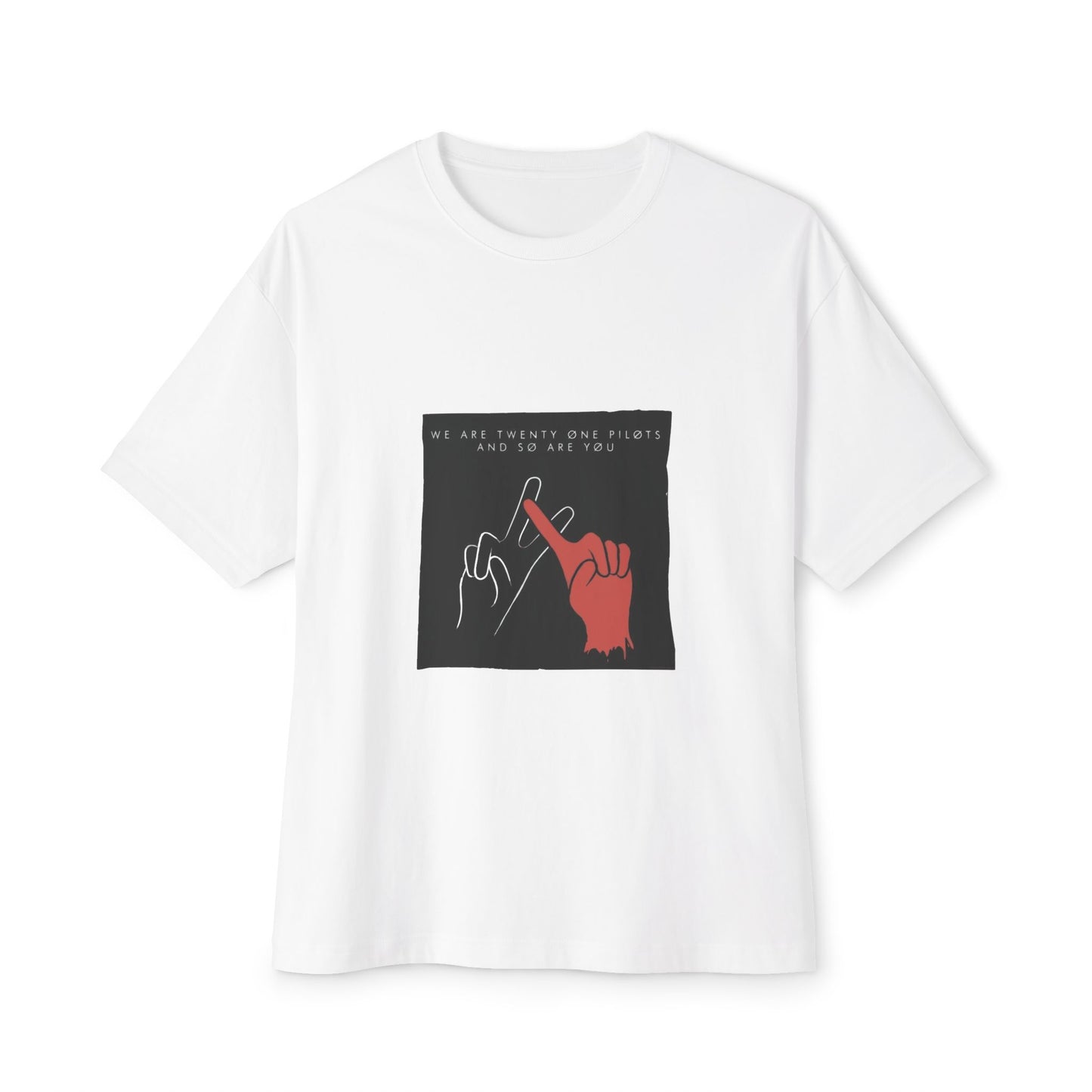 Unity Signal Unisex Oversized Boxy Tee
