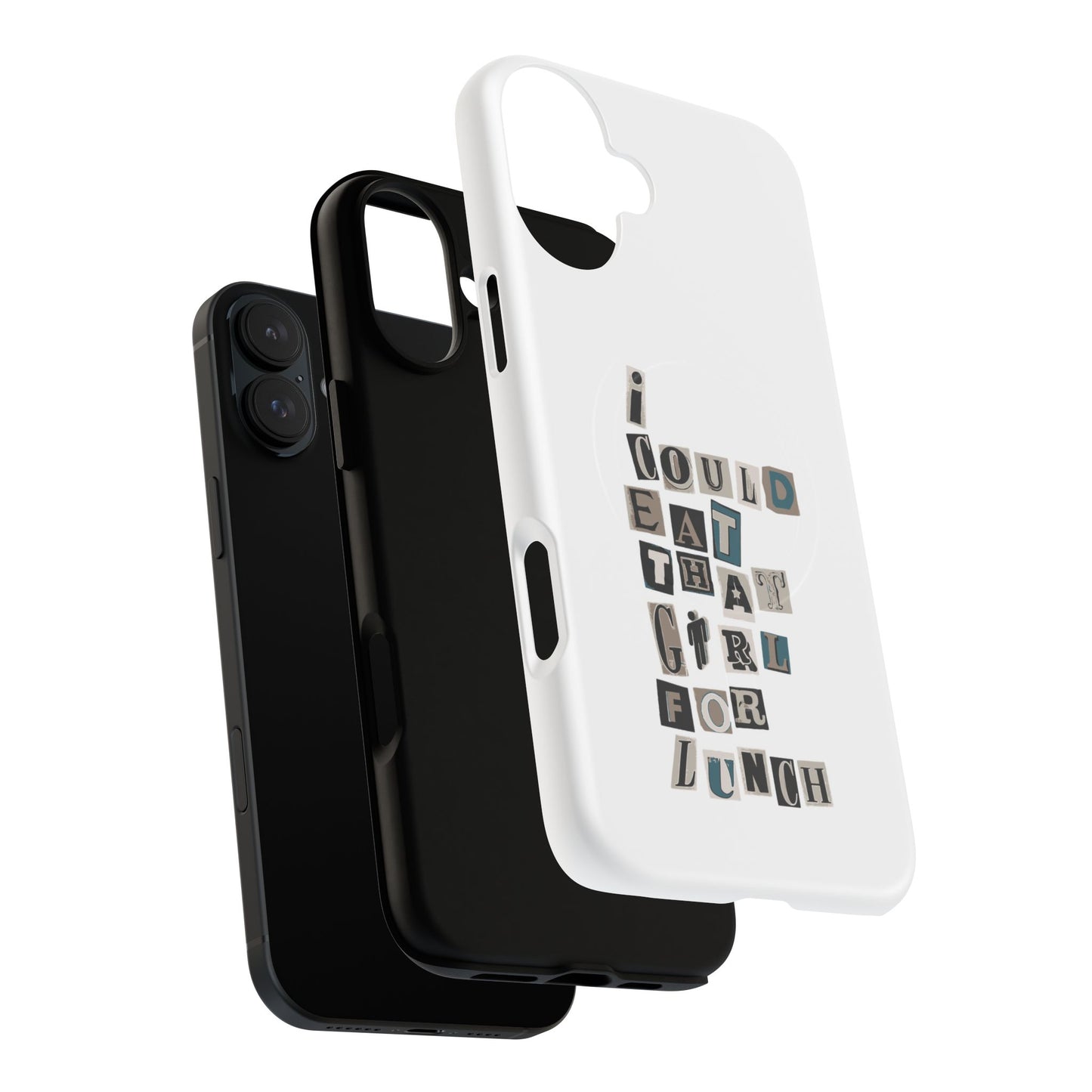 Mixed Message Collage Tough Magnetic Case