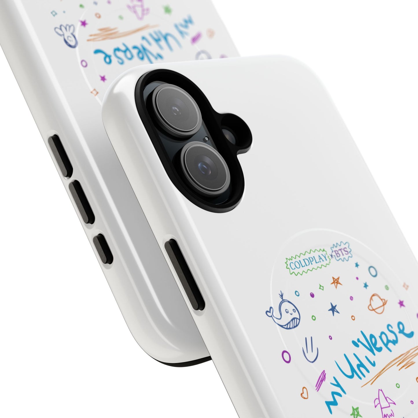 Neon Space Doodles Tough Magnetic Case