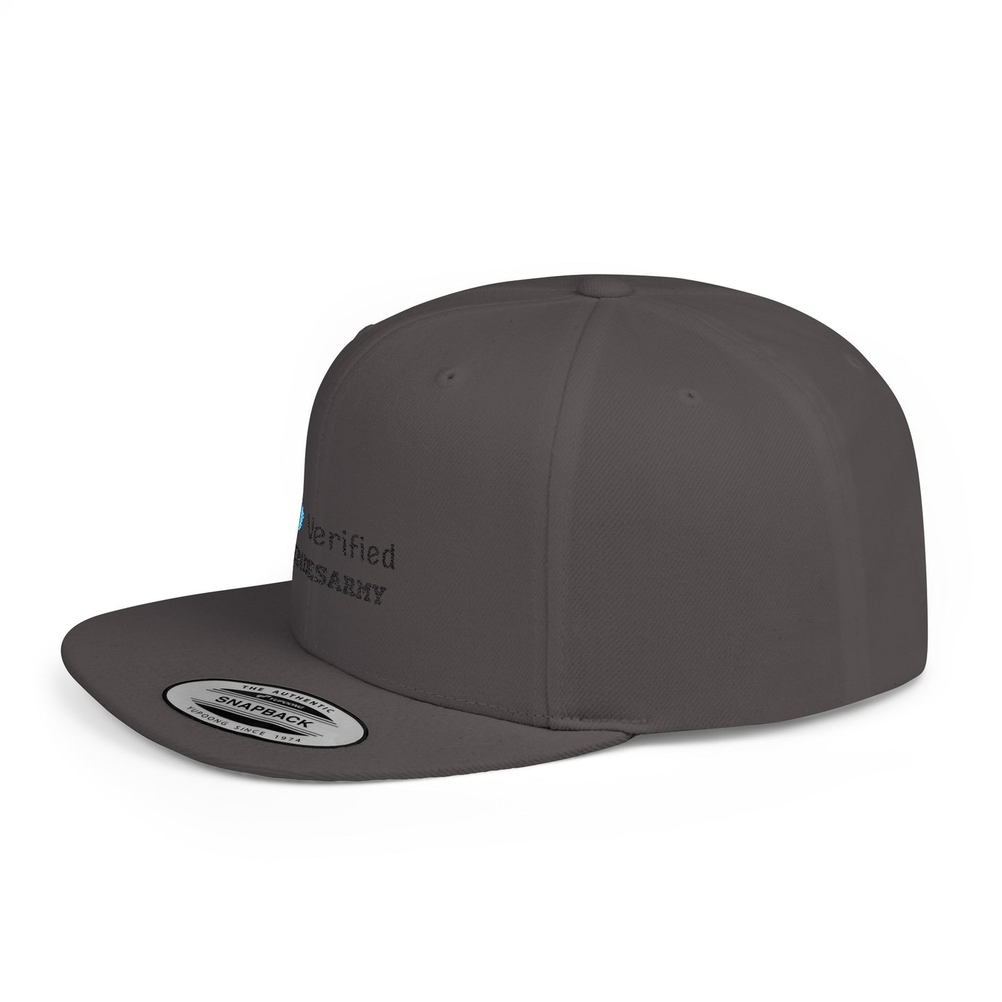 Verified Soul Flat Bill Snapback Cap
