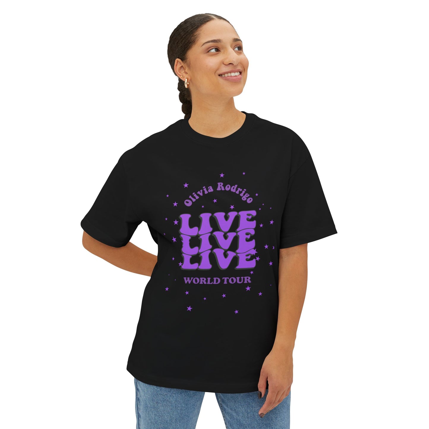 Olivia Rodrigo Live World Tour-Oversized Tee