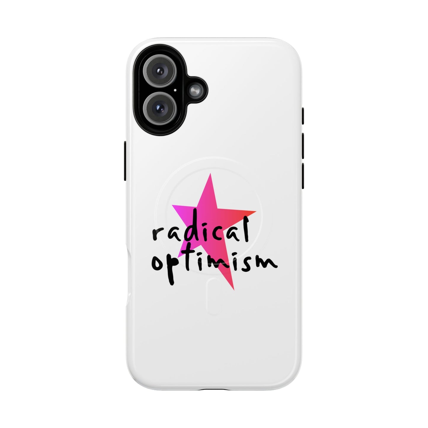 Flame Script Statement Tough Magnetic Case