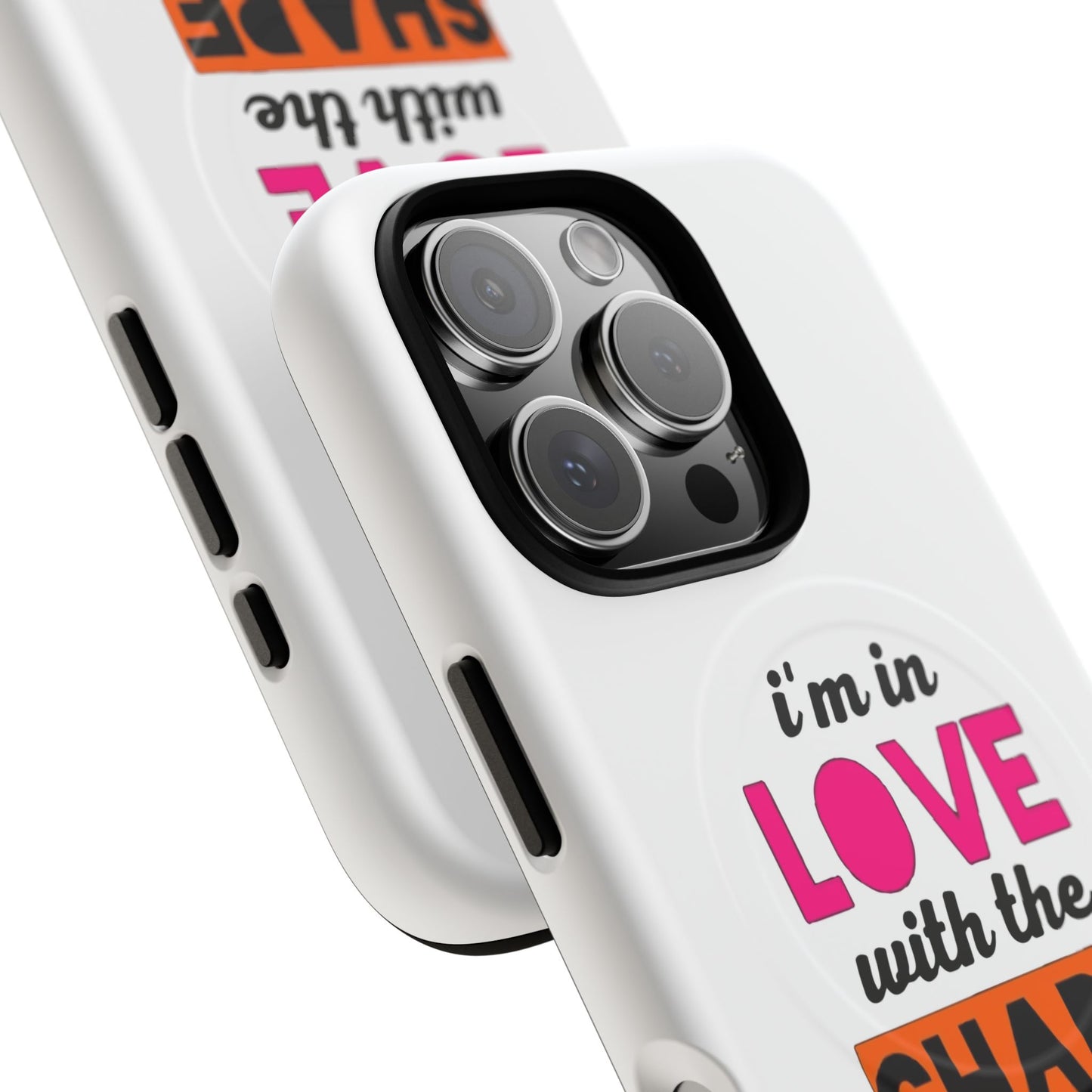 Orange Divide Symbol Tough Magnetic case