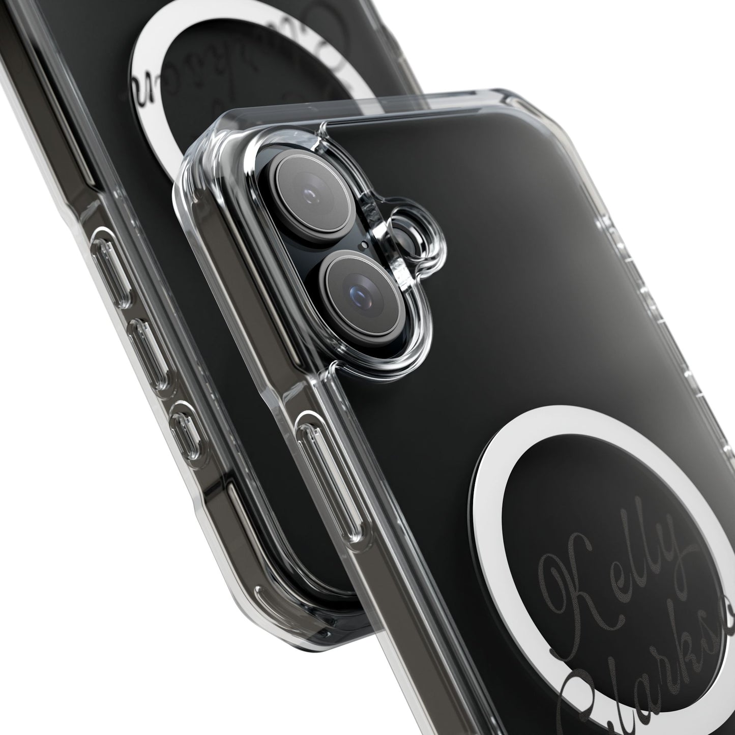 Vinyl Vibes & Good Times Magnetic clear Impact Case