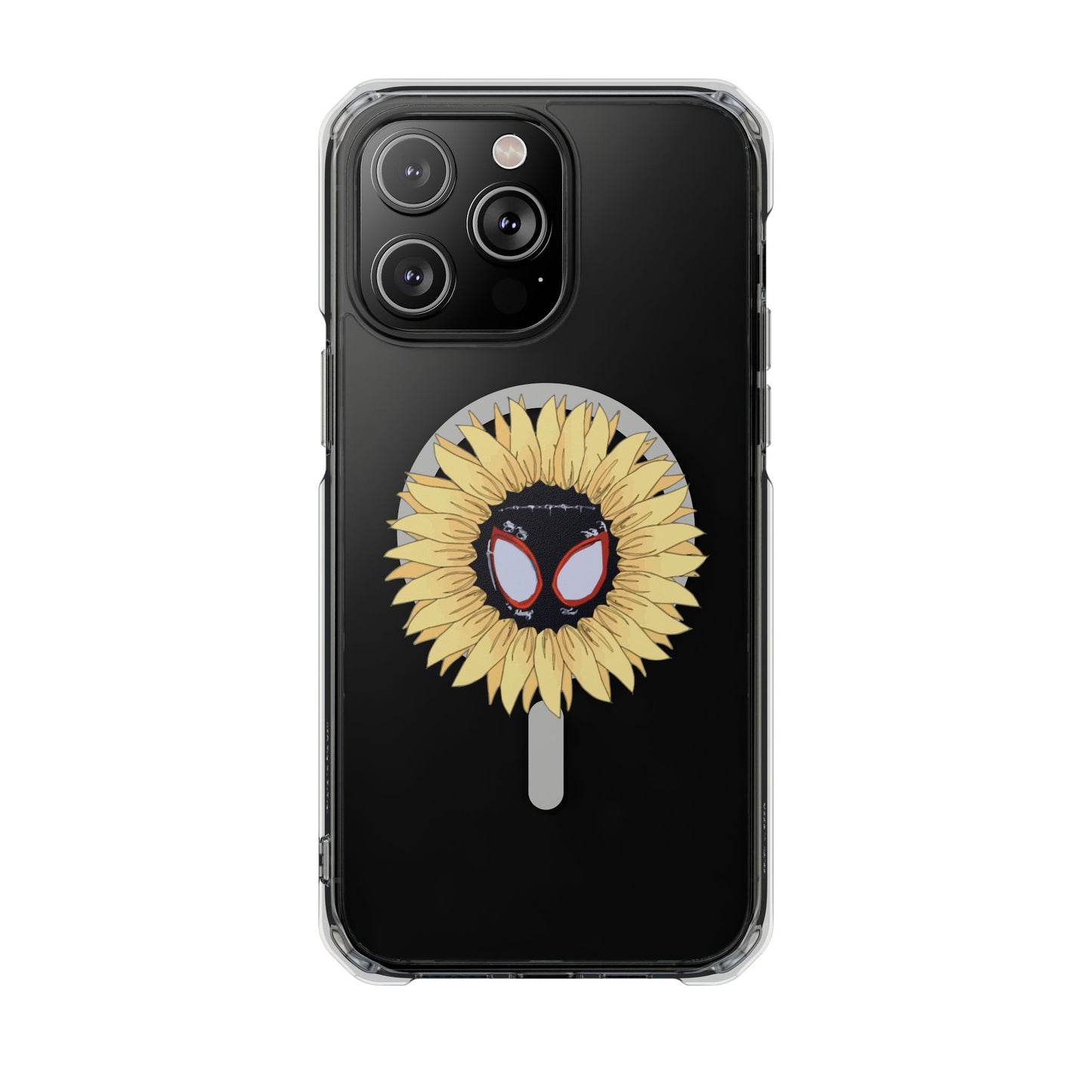 Sunflower Mask Illustration Magnetic Impact Case