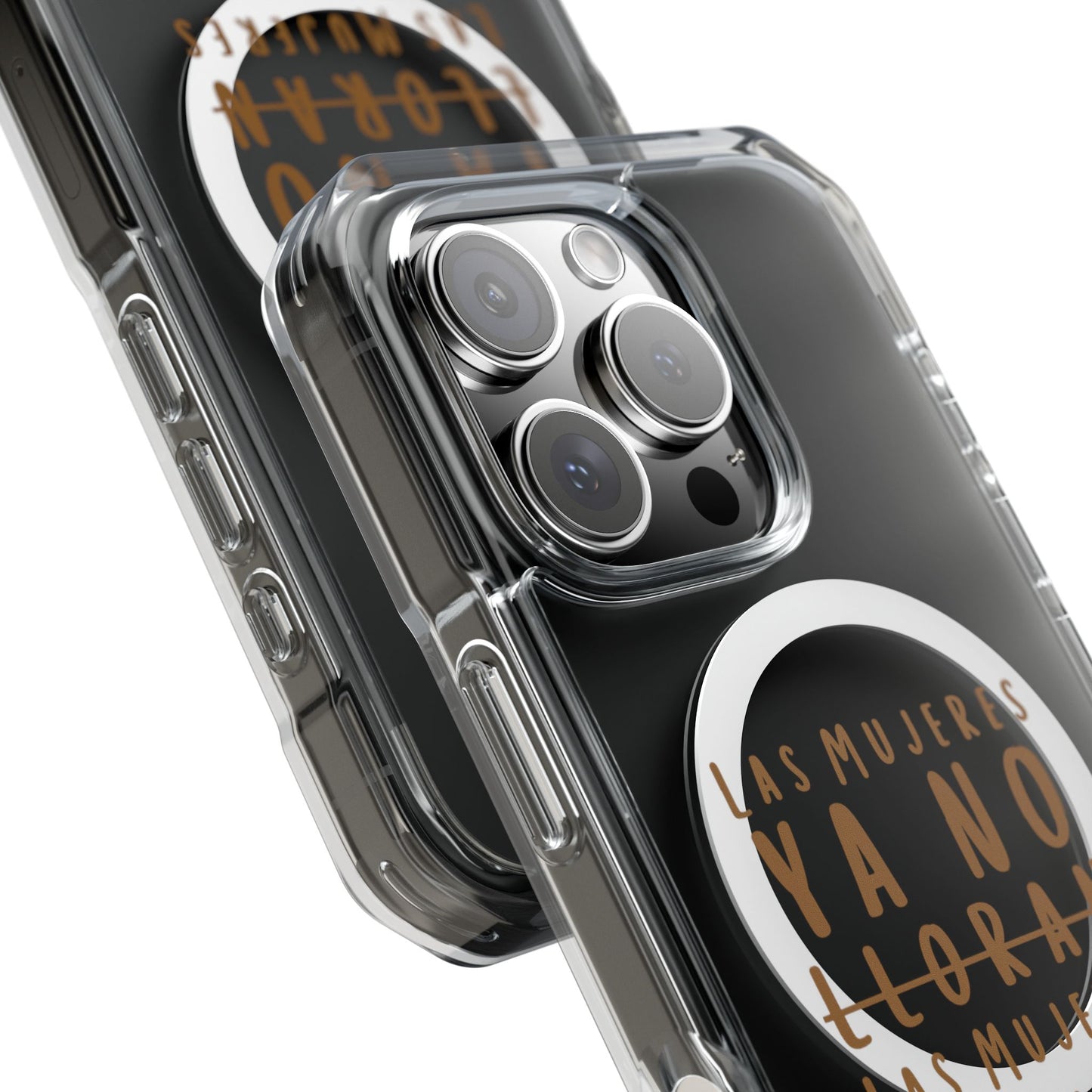 Hustle Over Tears Clear Impact case
