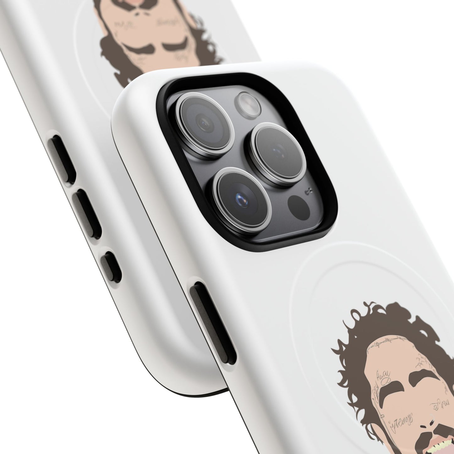 Minimalist Tongue Out Cartoon Face Tough Magnetic Case