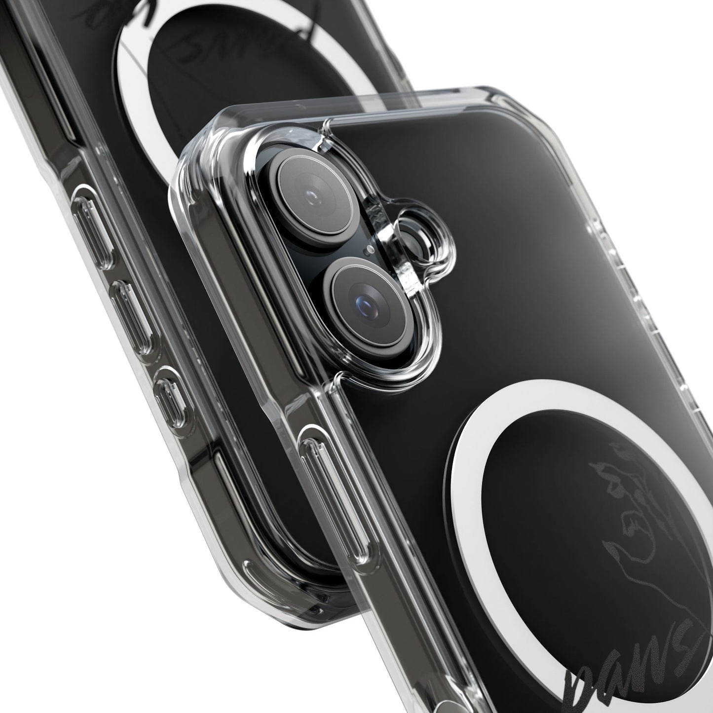 Little Monster Claw Magnetic clear case