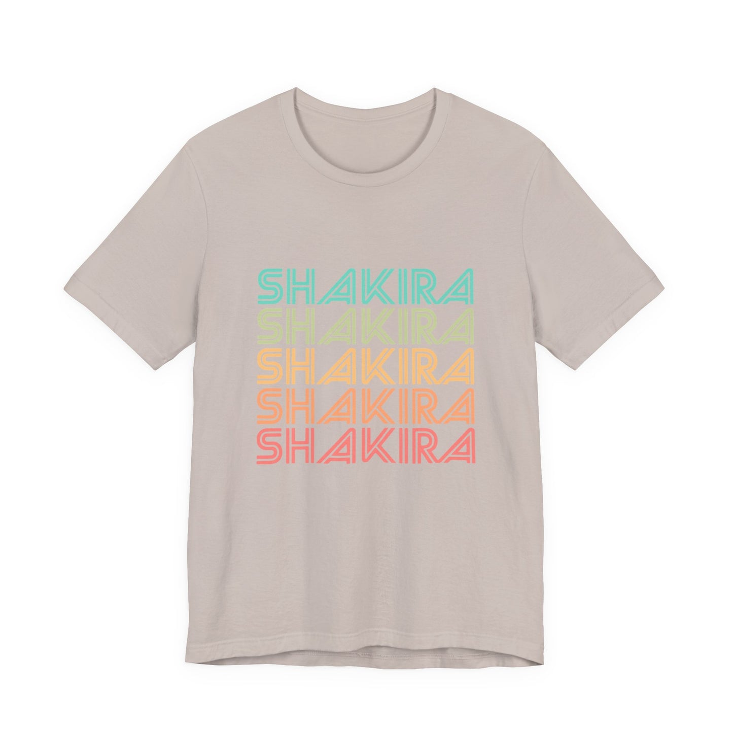Retro Pop Lines Unisex jersey short sleeve tee