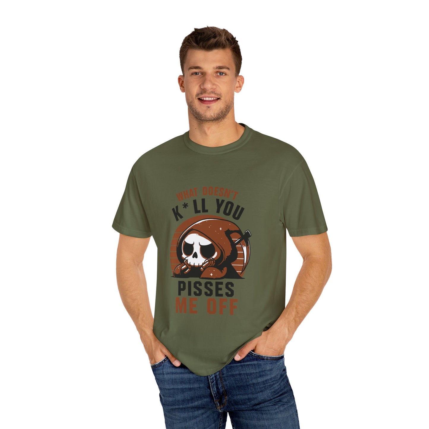 Dyed T-shirt – Snazzy Piss Me off Edition