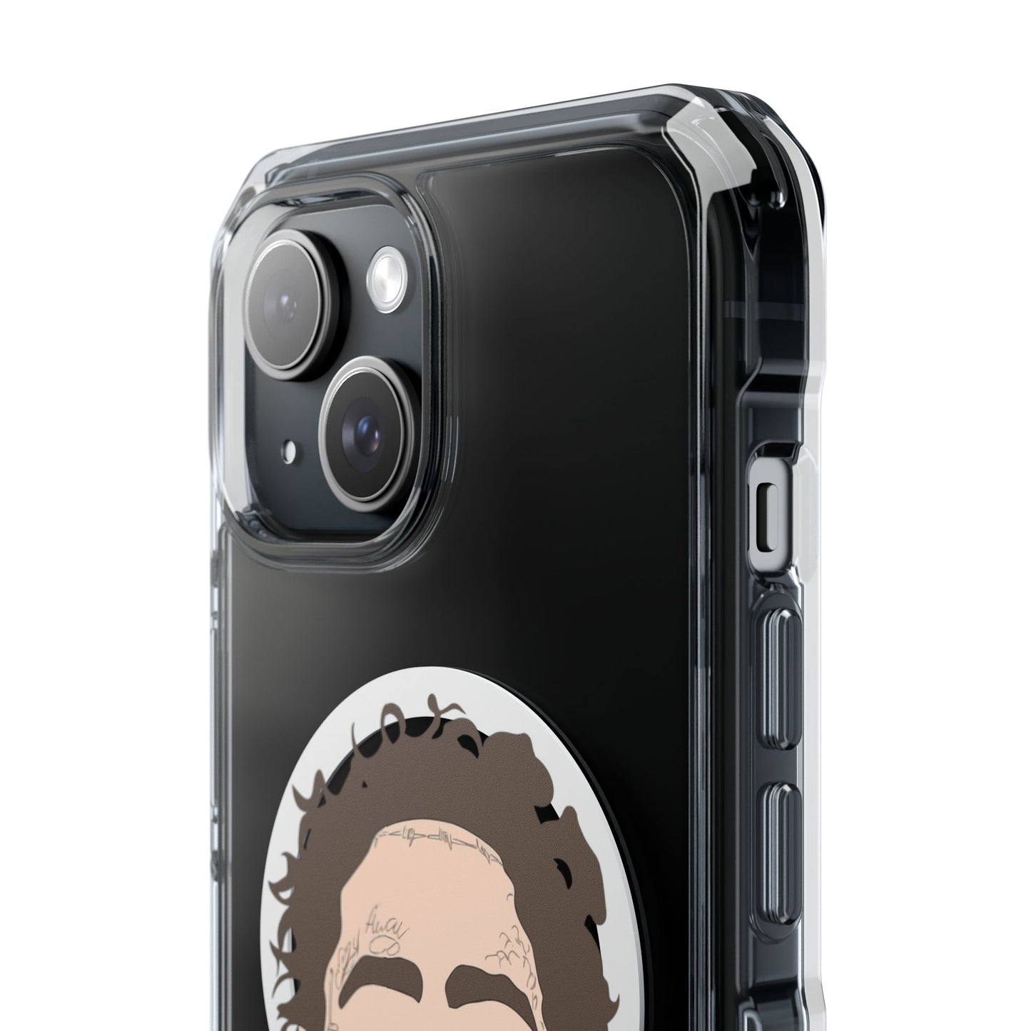 Minimalist Tongue Out Cartoon Face Magnetic Impact Case