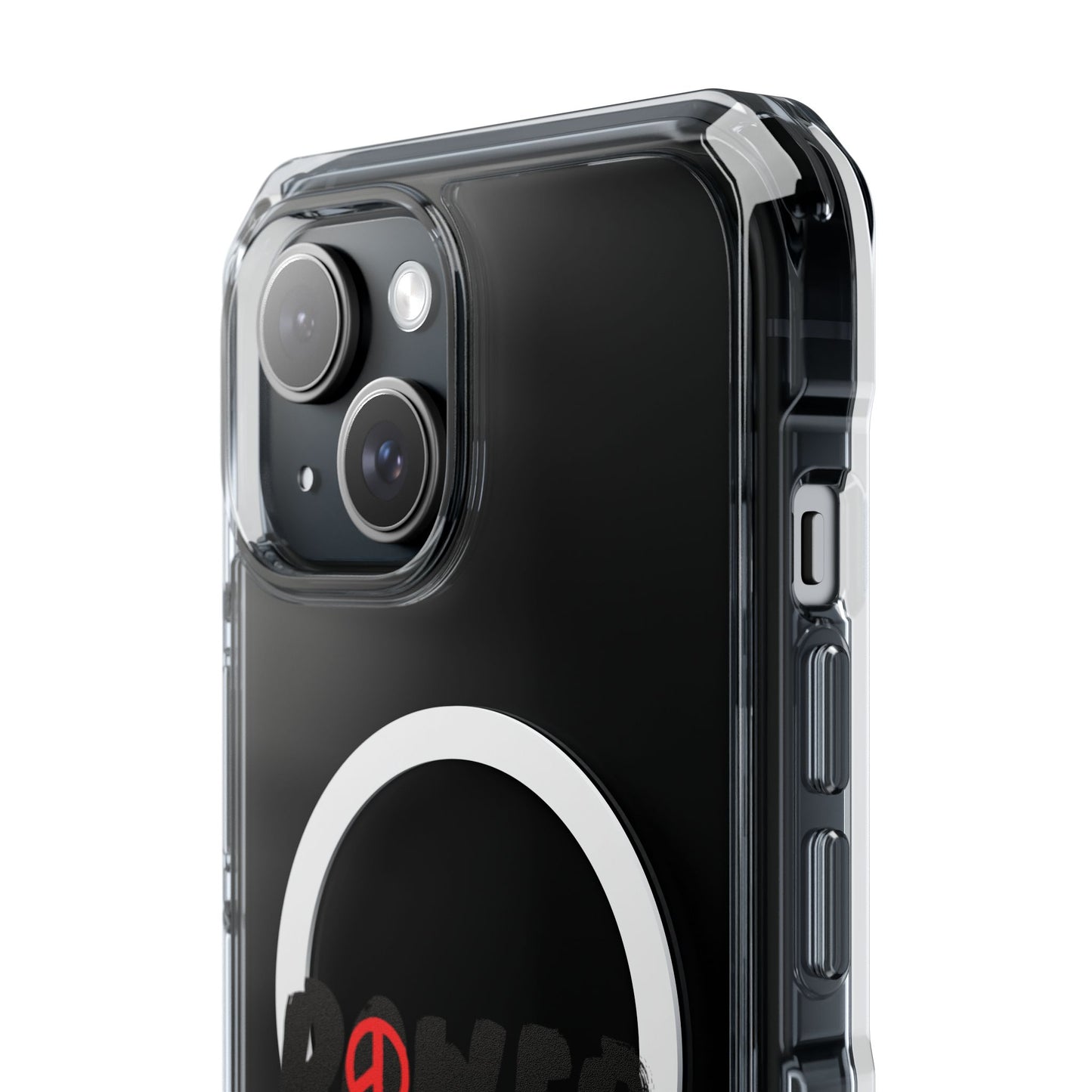 Peace Vibes Streetwear Magnetic Clear Impact Case