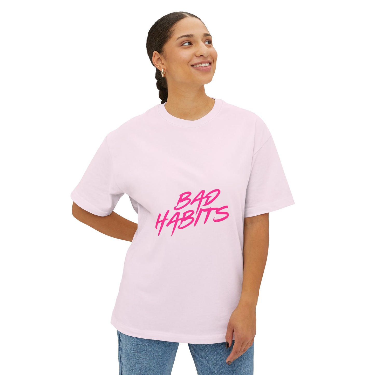 Sun and Waves Minimalist Oversized Boxy Tee